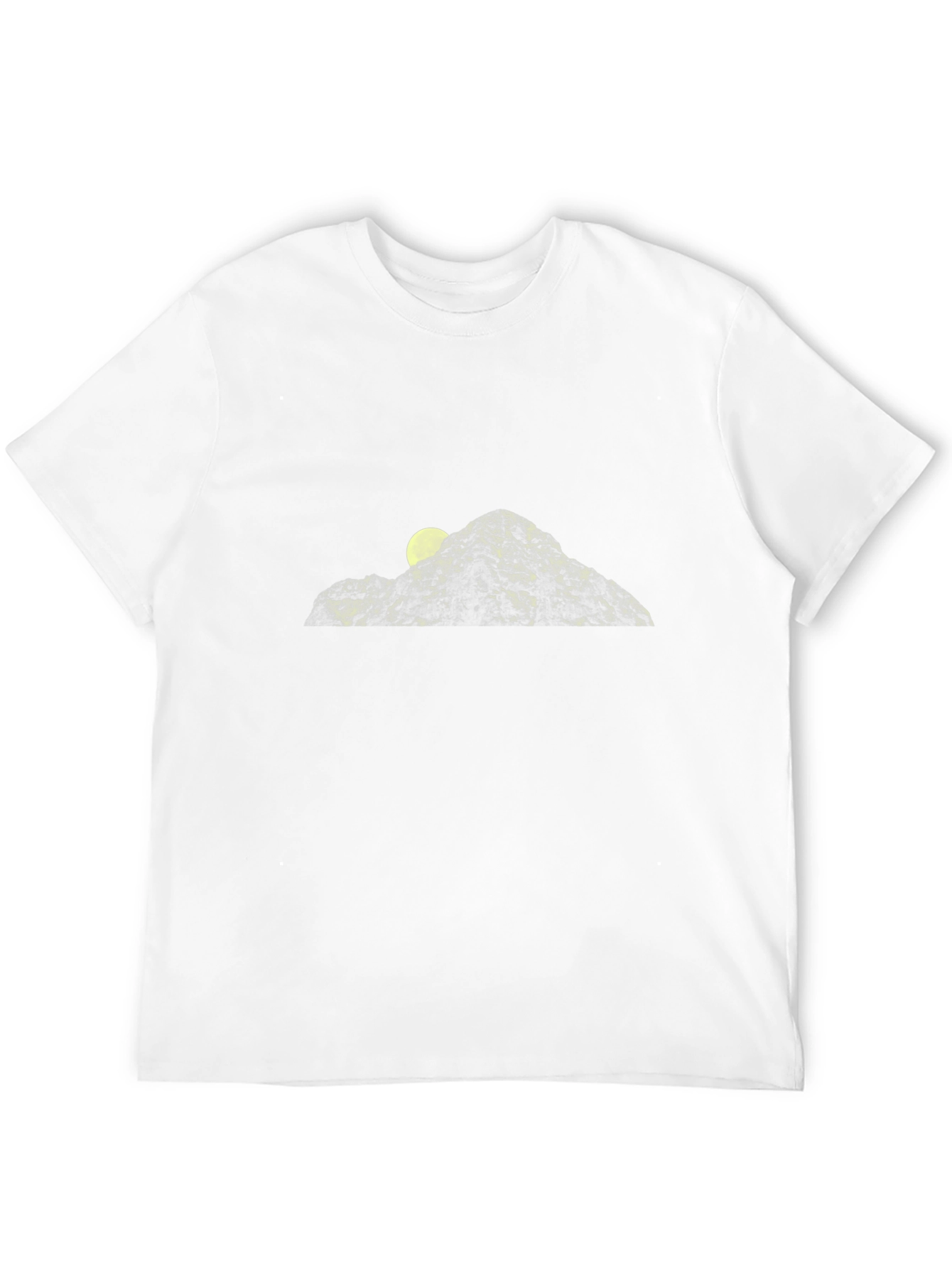 Mountain Moon Graphic Tee - Black
