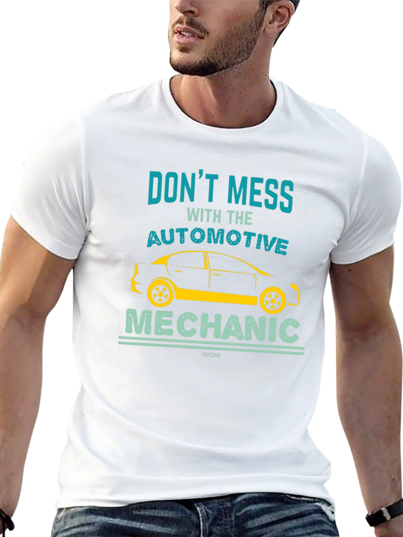 Dont Mess With Automotive Mechanic T-Shirt