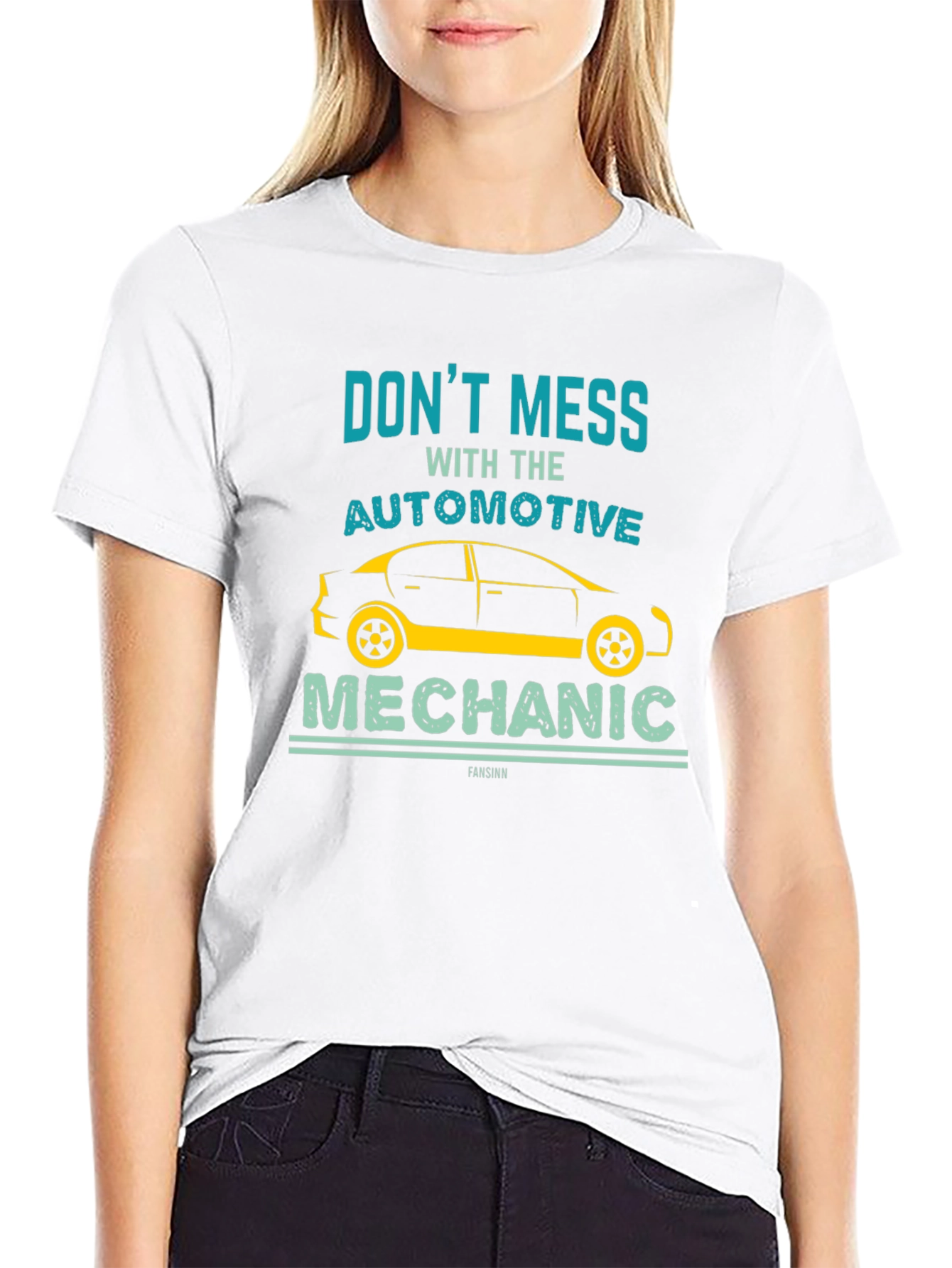 Dont Mess With Automotive Mechanic T-Shirt