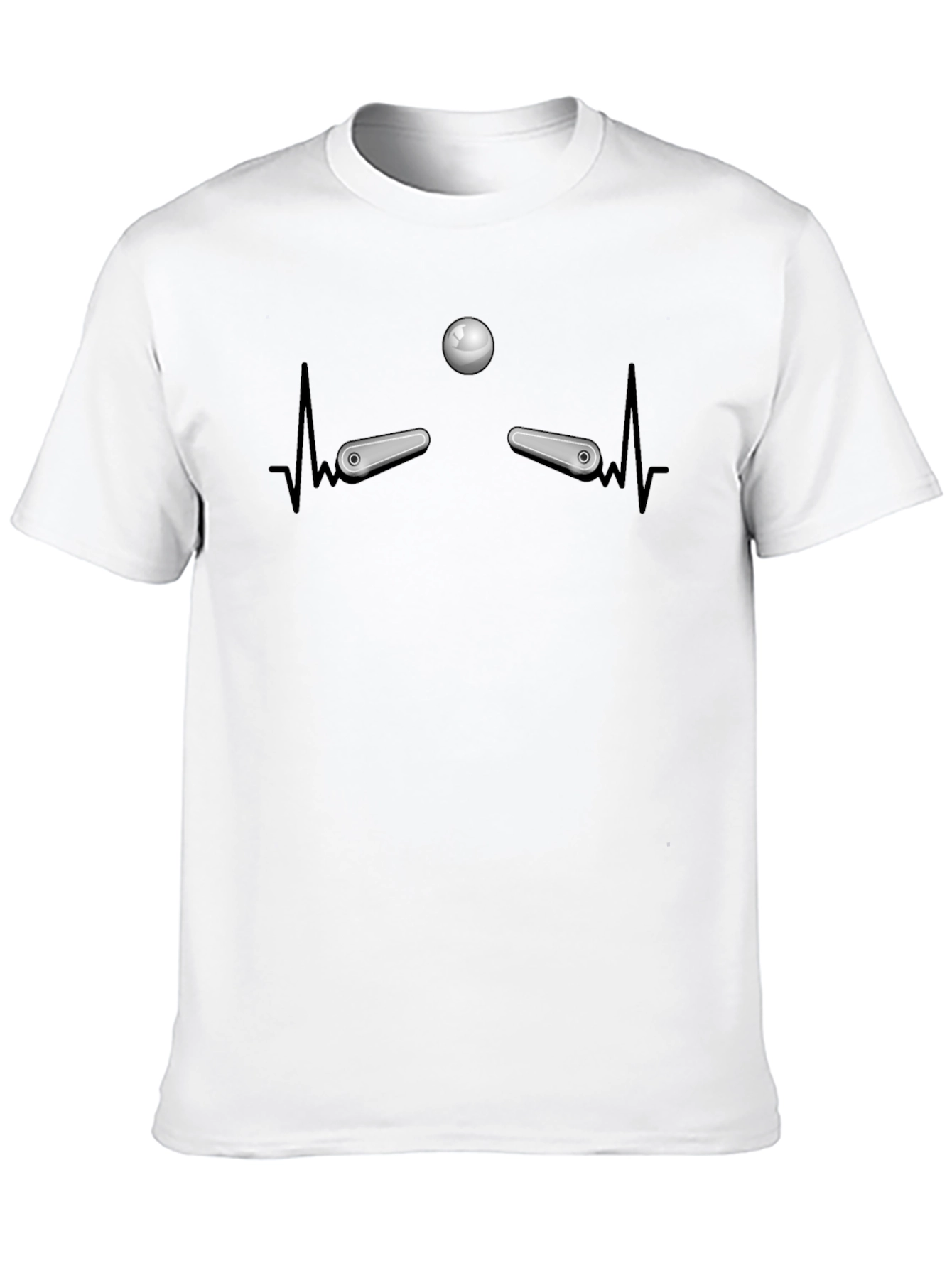 Pinball Heartbeat T-Shirt - Gamer Tee