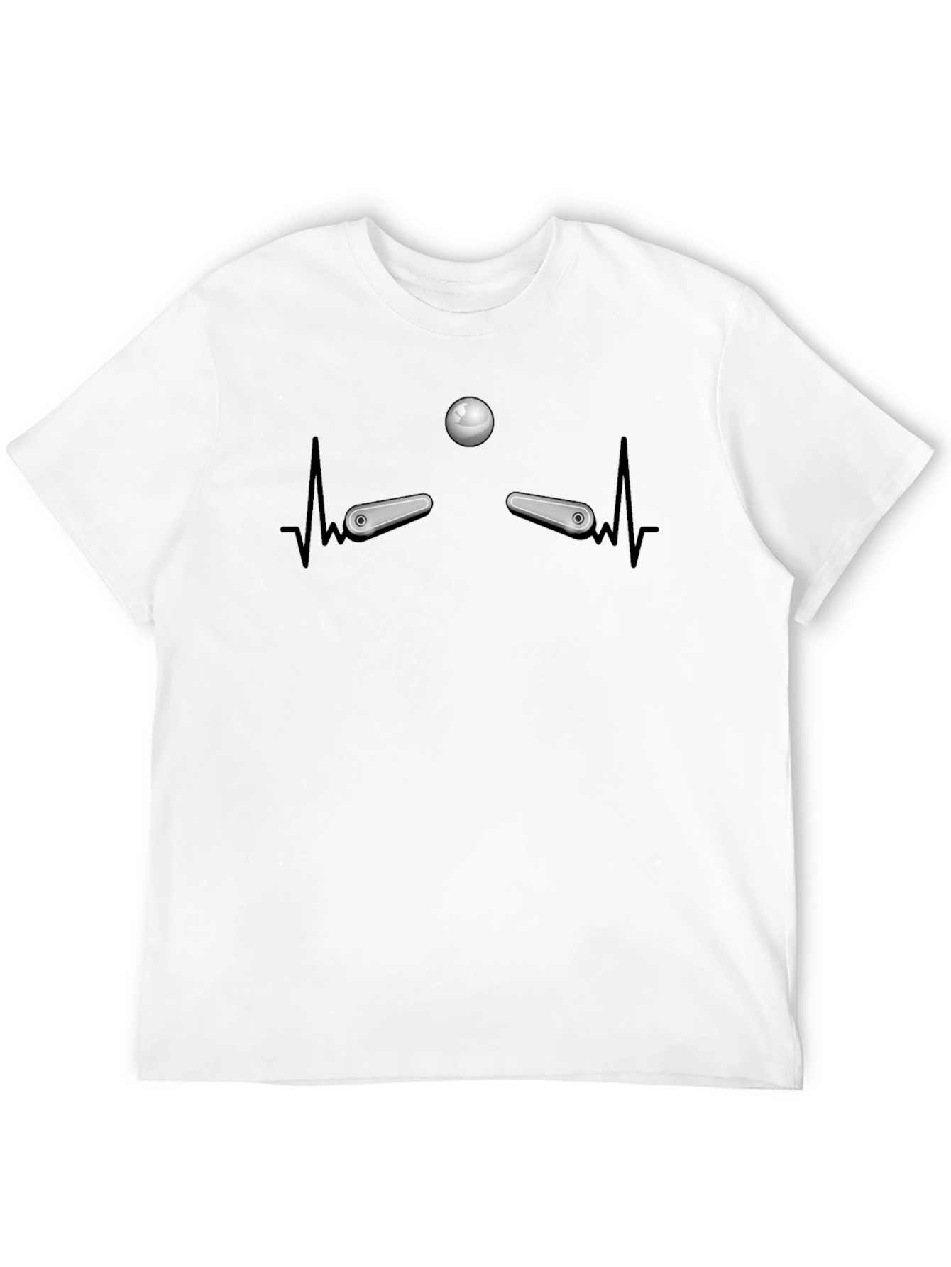 Pinball Heartbeat T-Shirt - Gamer Tee