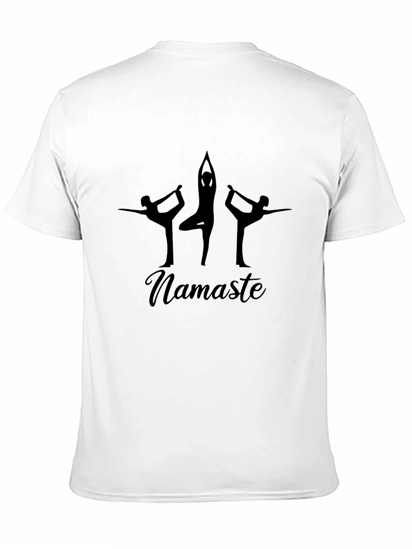 Namaste Yoga Black T-Shirt