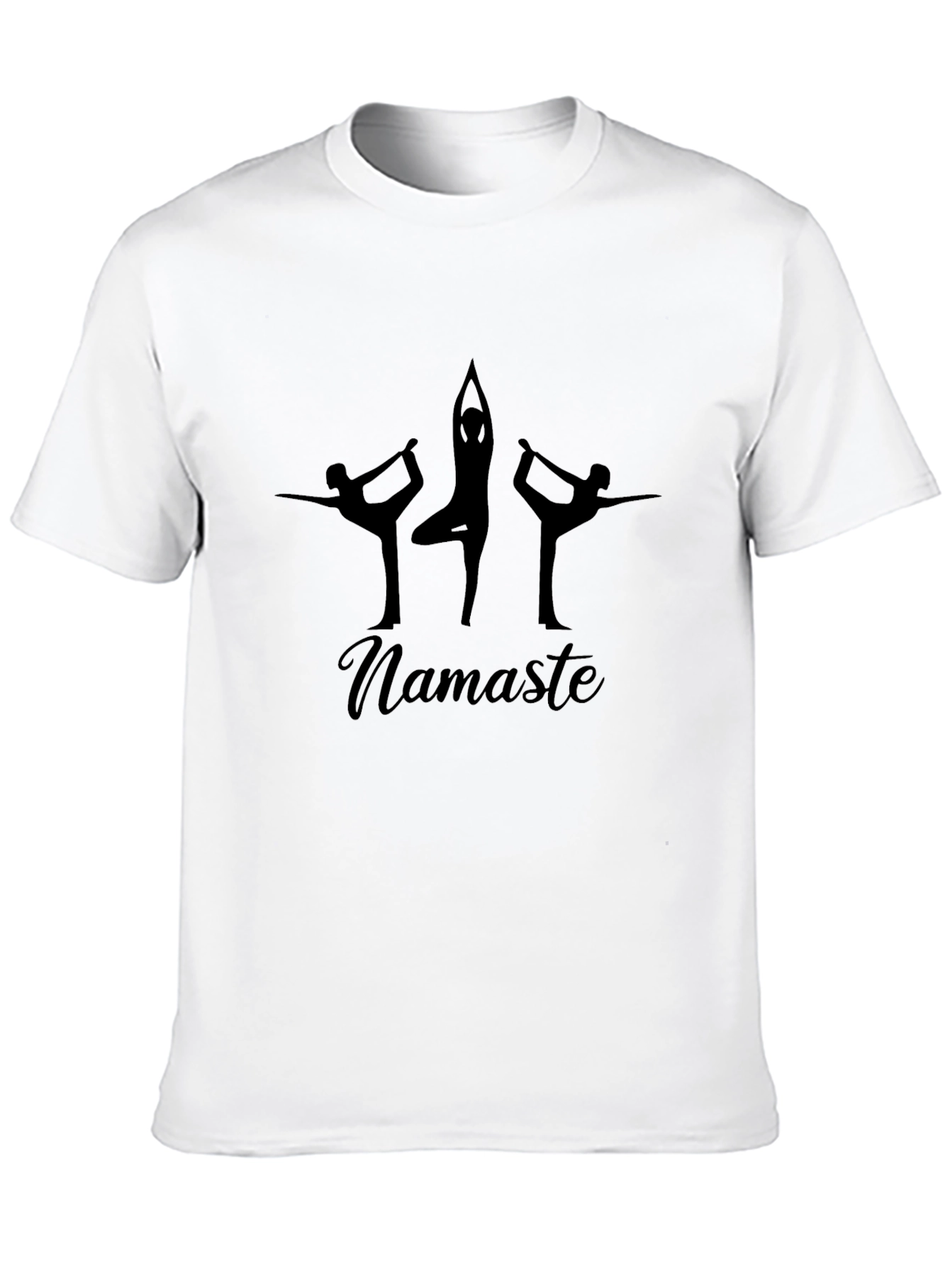 Namaste Yoga Black T-Shirt