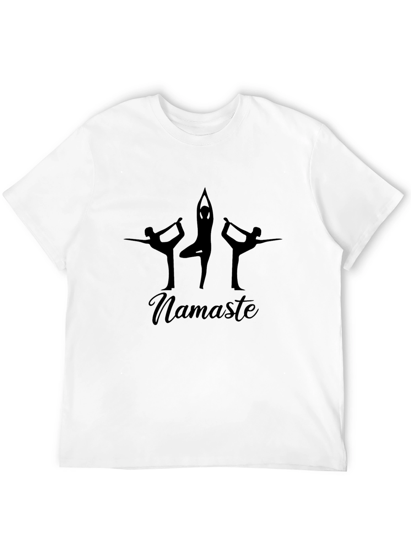 Namaste Yoga Black T-Shirt