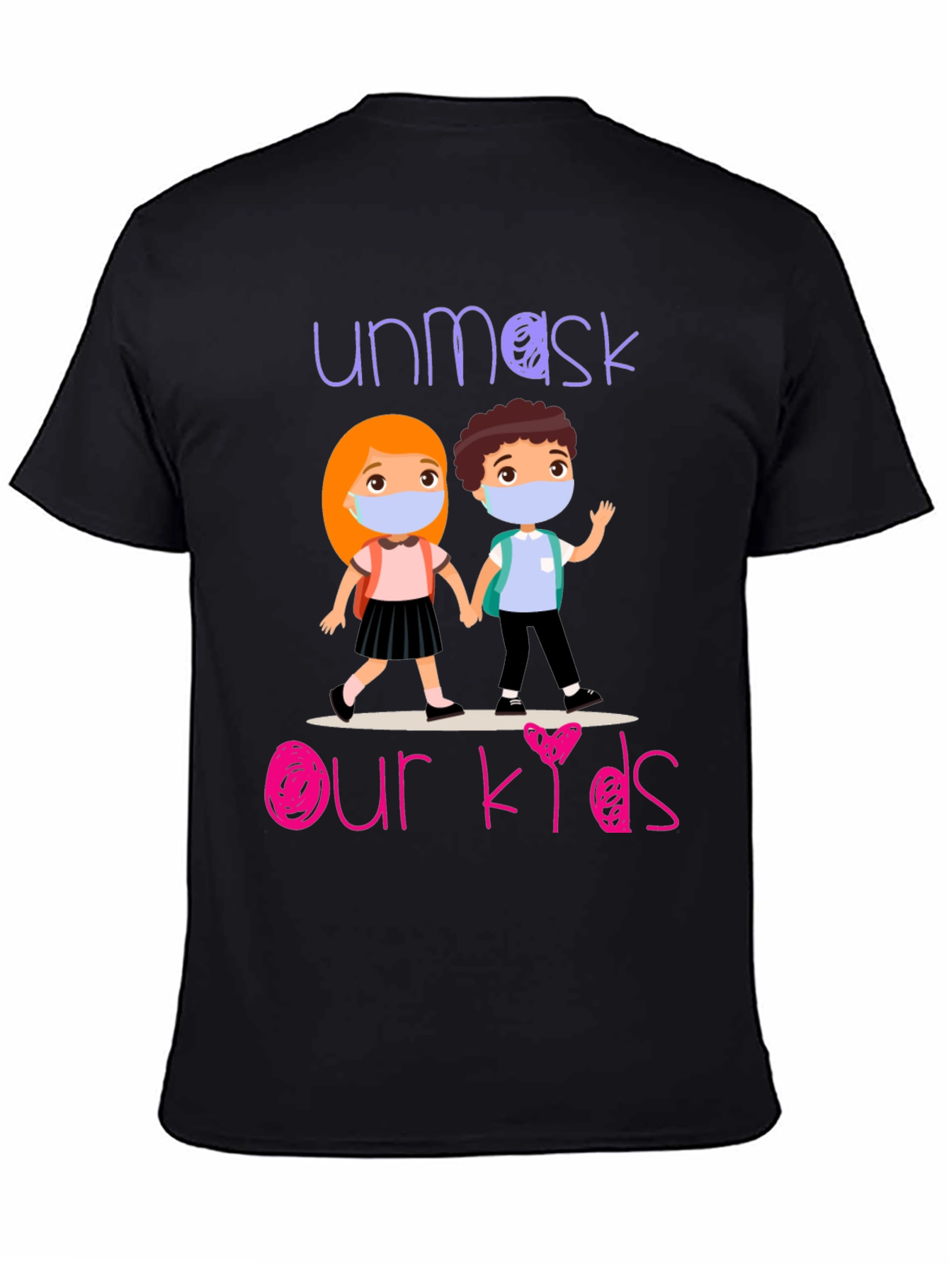 Unmask Our Kids Graphic T-Shirt