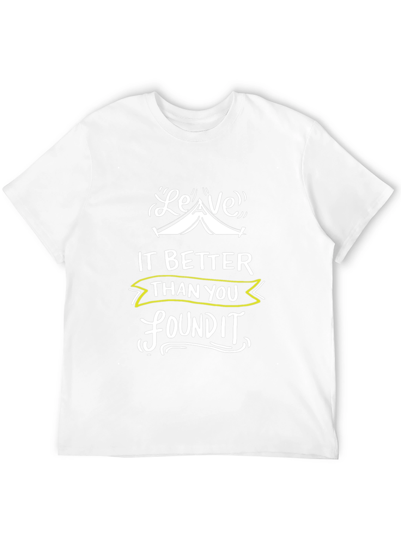 Leave It Better Graphic Tee - Black Camping T-Shirt