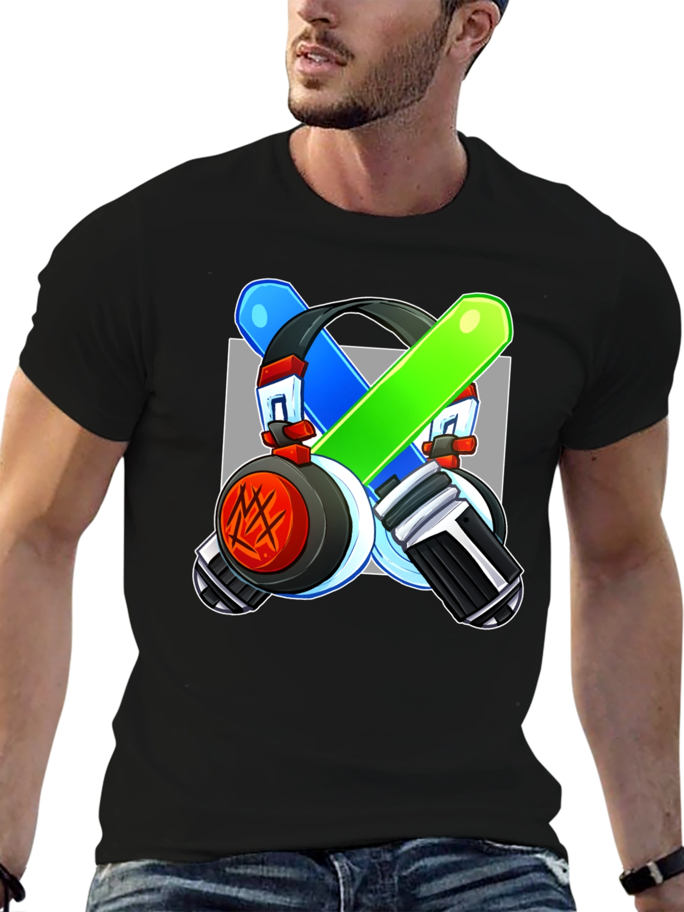 Gaming Headset T-Shirt - Gamer Style Tee