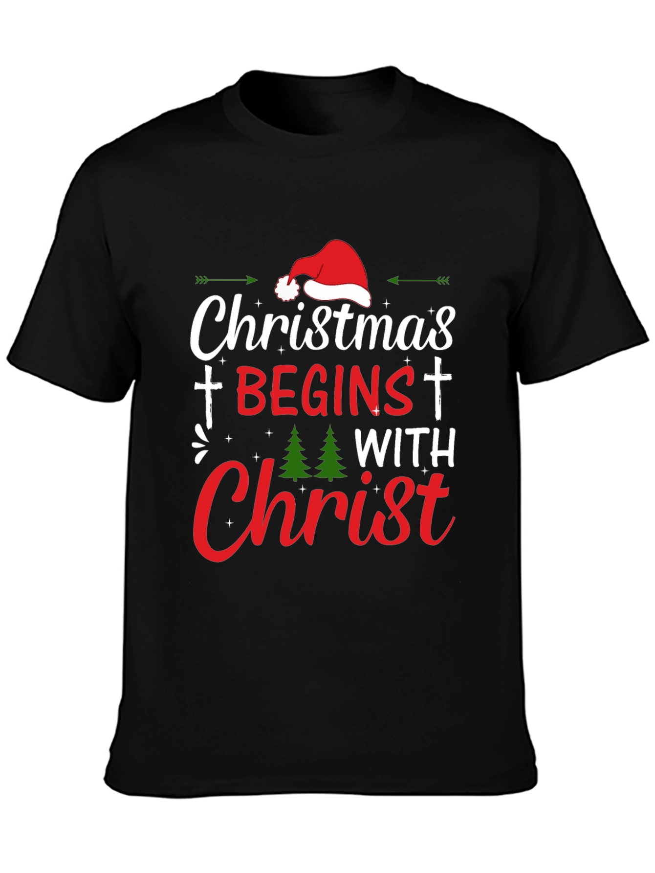 Christmas Begins With Christ T-Shirt