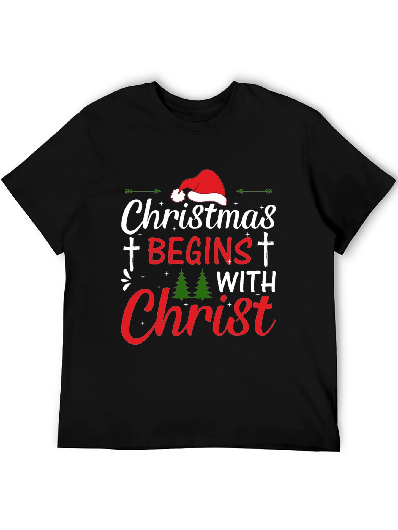 Christmas Begins With Christ T-Shirt