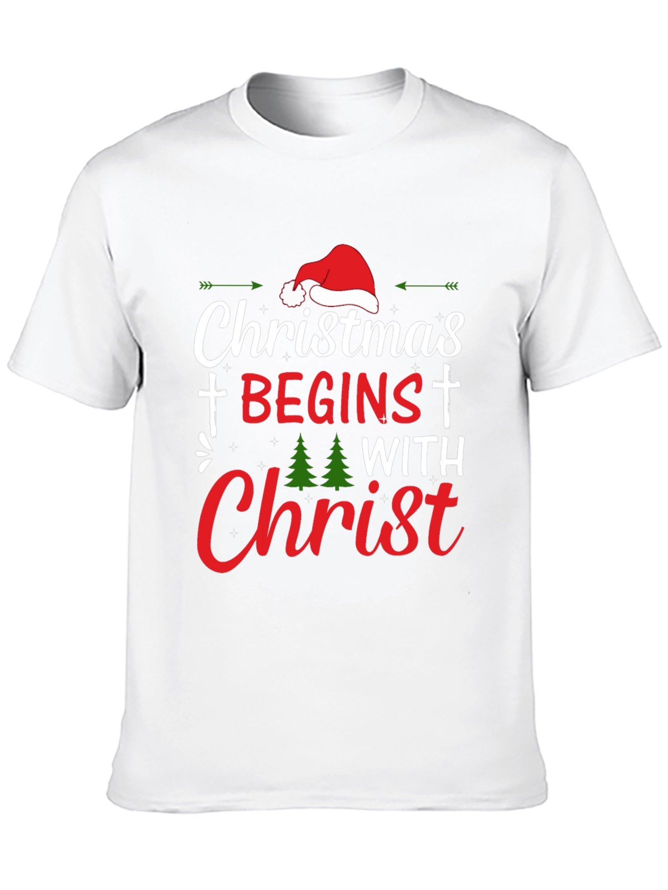 Christmas Begins With Christ T-Shirt
