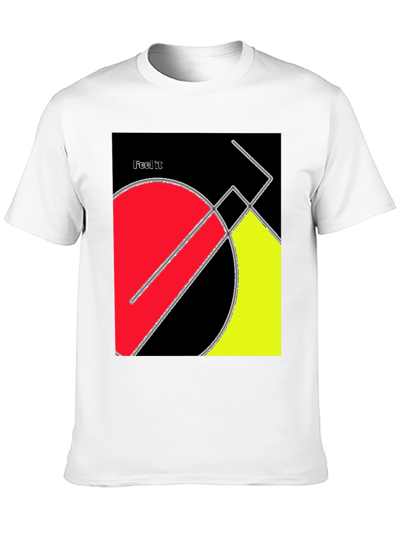 Geometric Art T-Shirt - Feel It Design