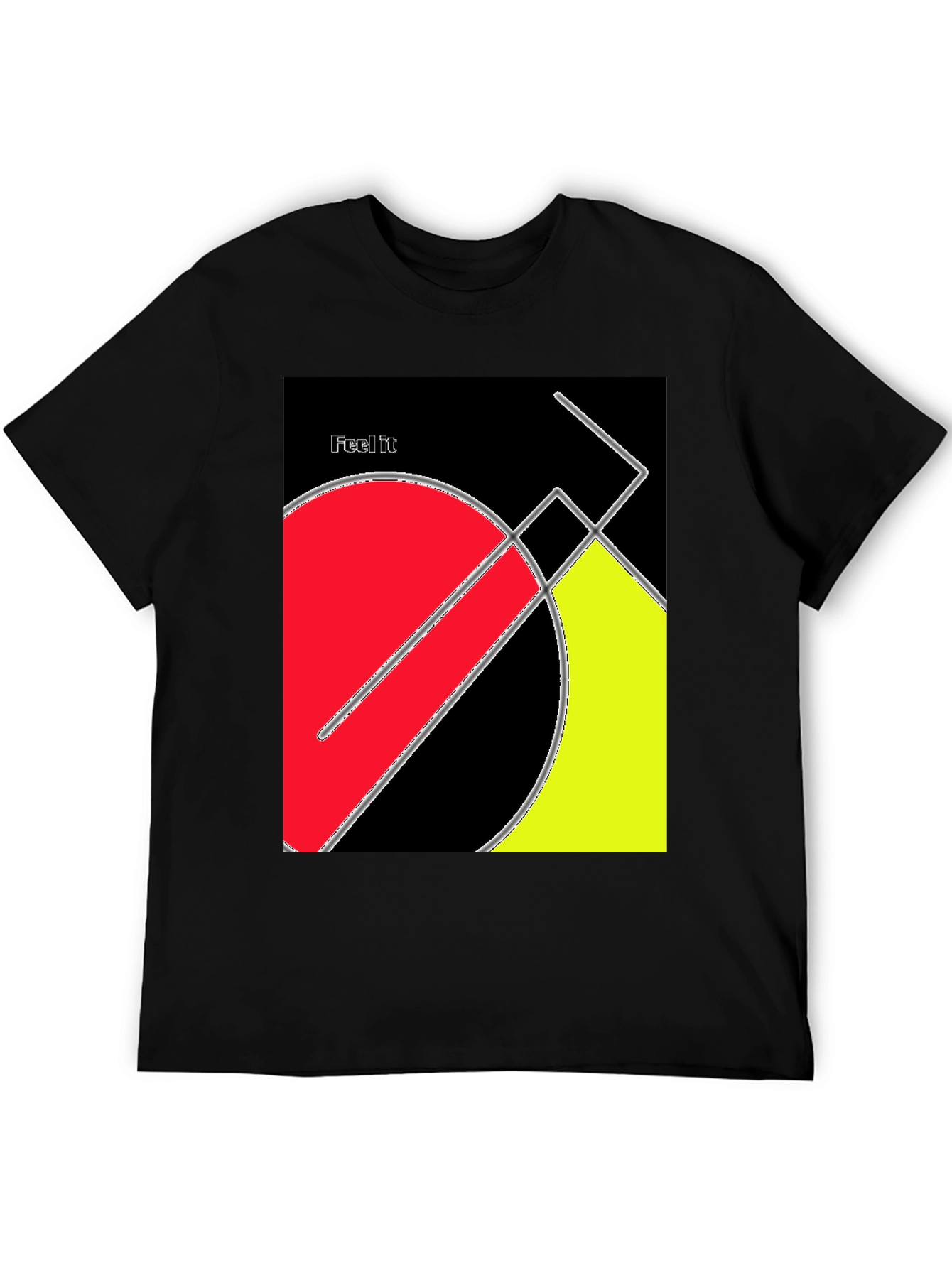 Geometric Art T-Shirt - Feel It Design
