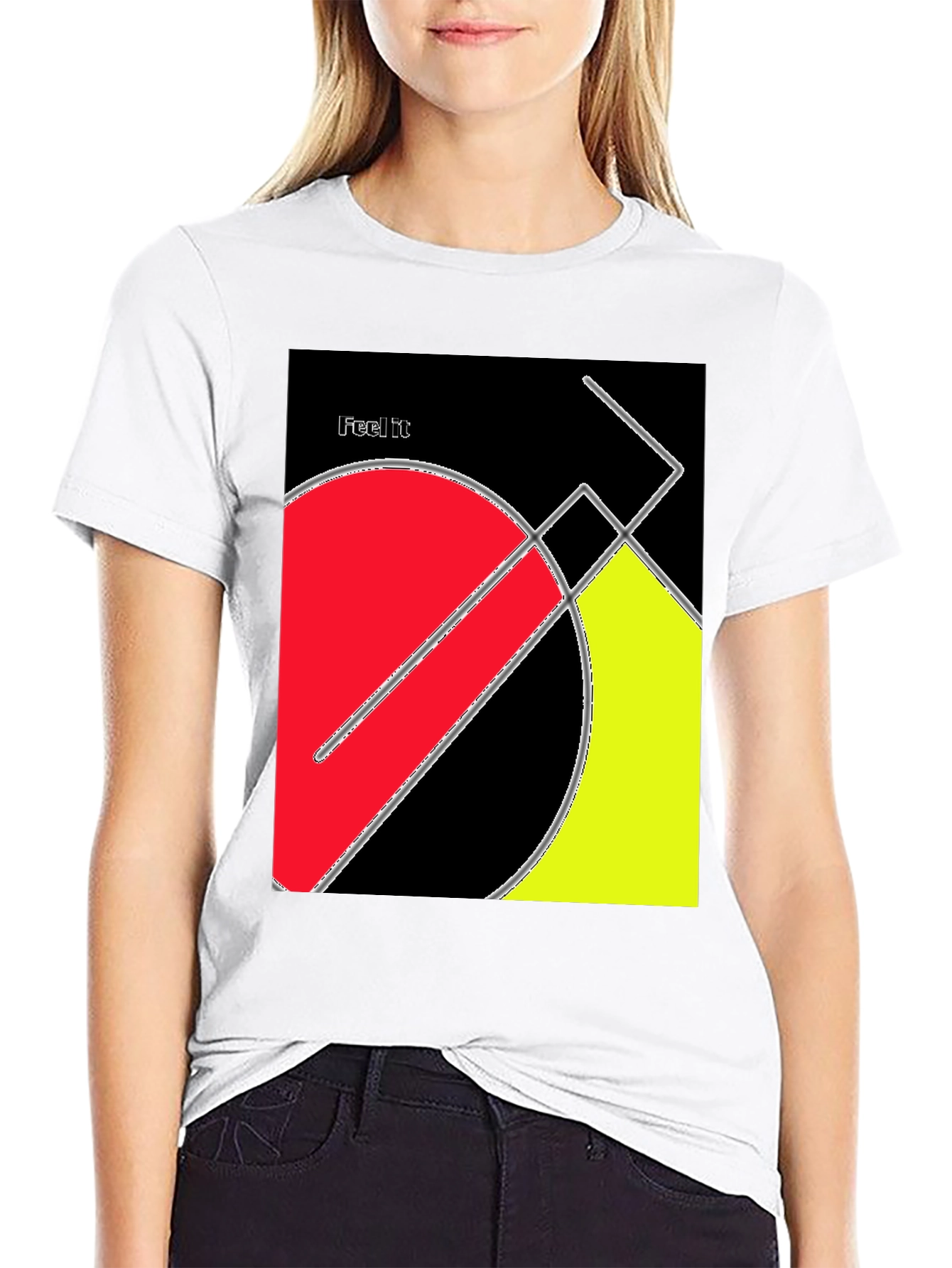 Geometric Art T-Shirt - Feel It Design