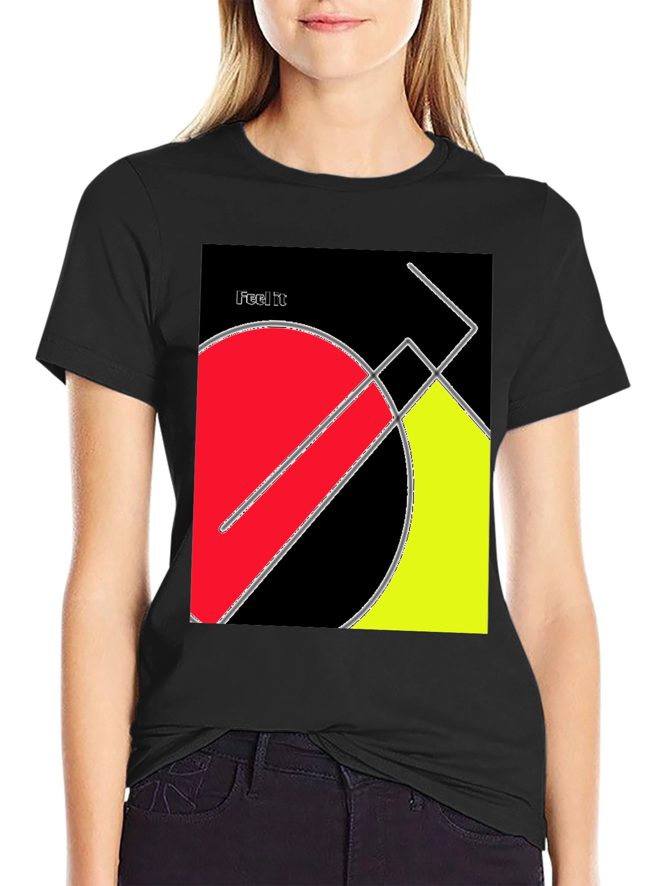 Geometric Art T-Shirt - Feel It Design
