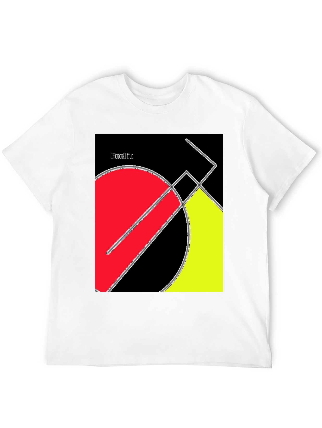 Geometric Art T-Shirt - Feel It Design