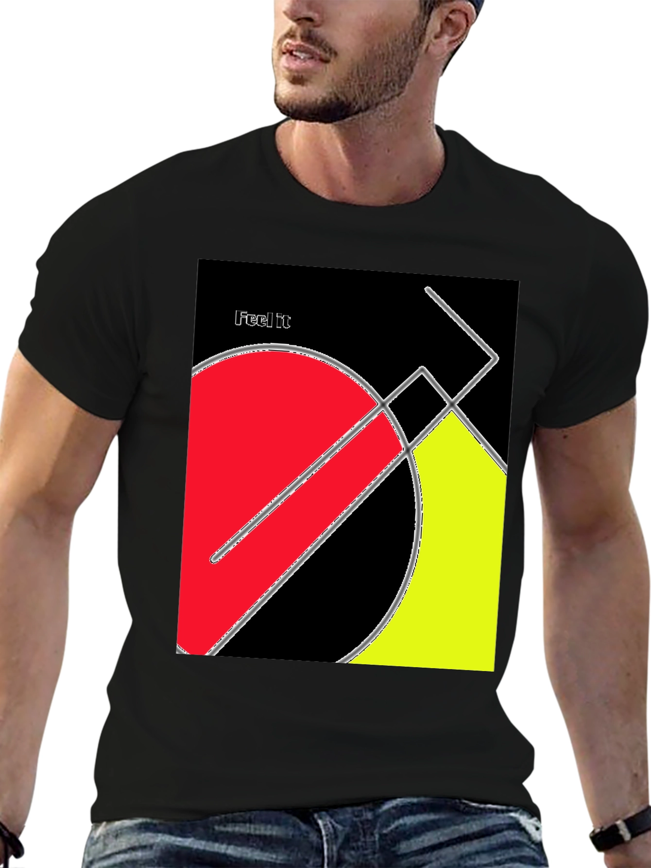 Geometric Art T-Shirt - Feel It Design