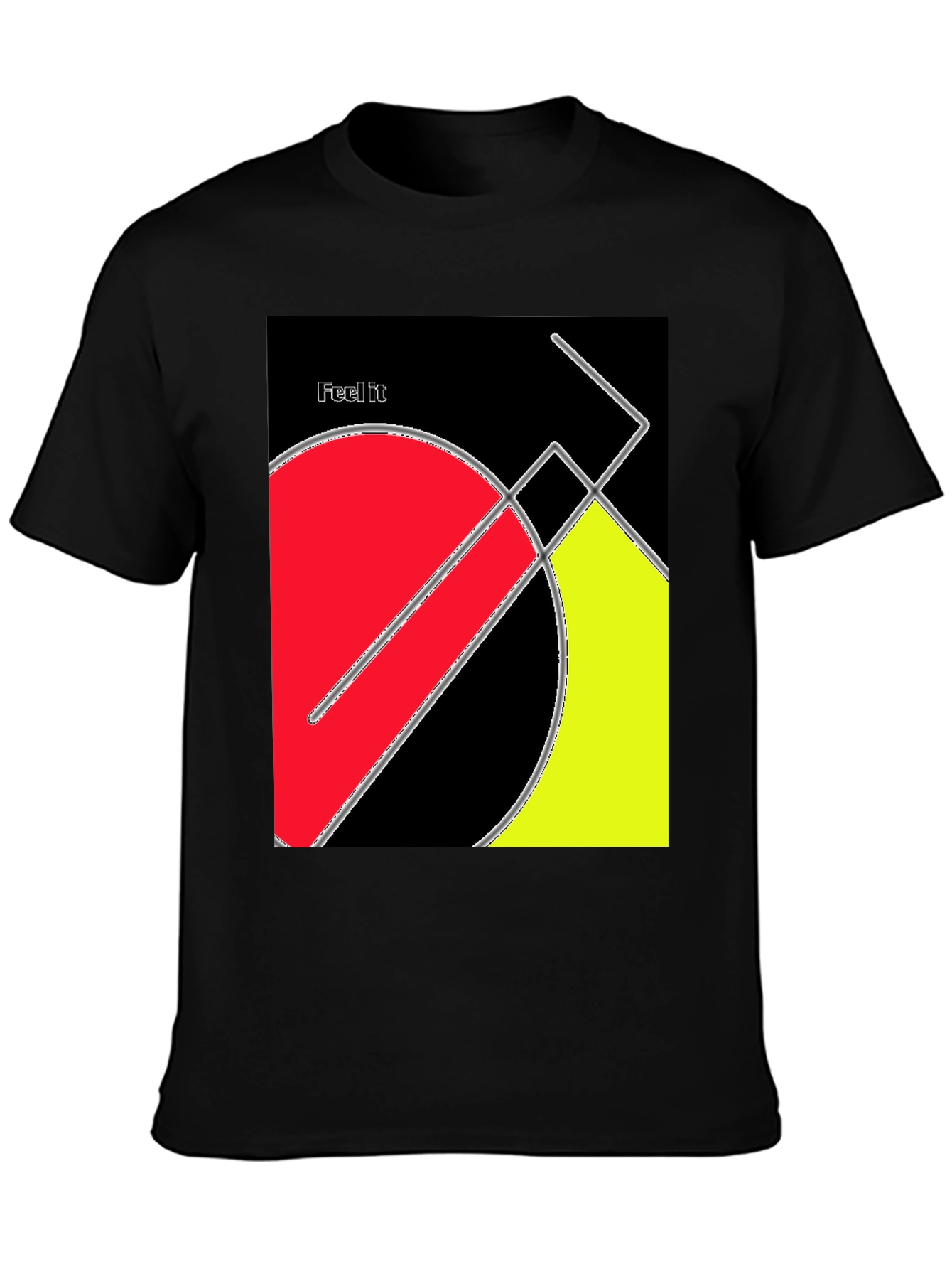 Geometric Art T-Shirt - Feel It Design