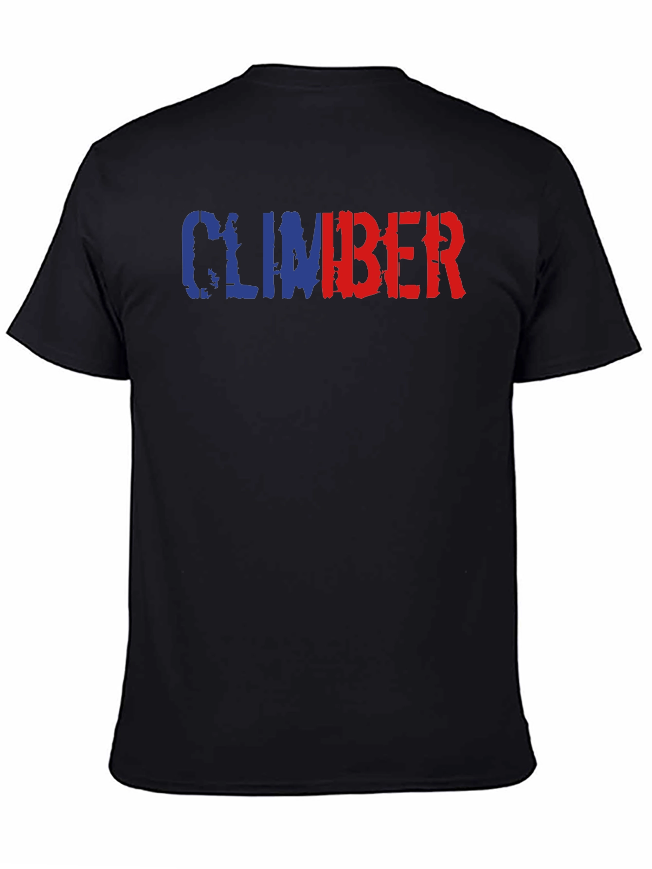 Climber Graphic Tee - Black Cotton Blend
