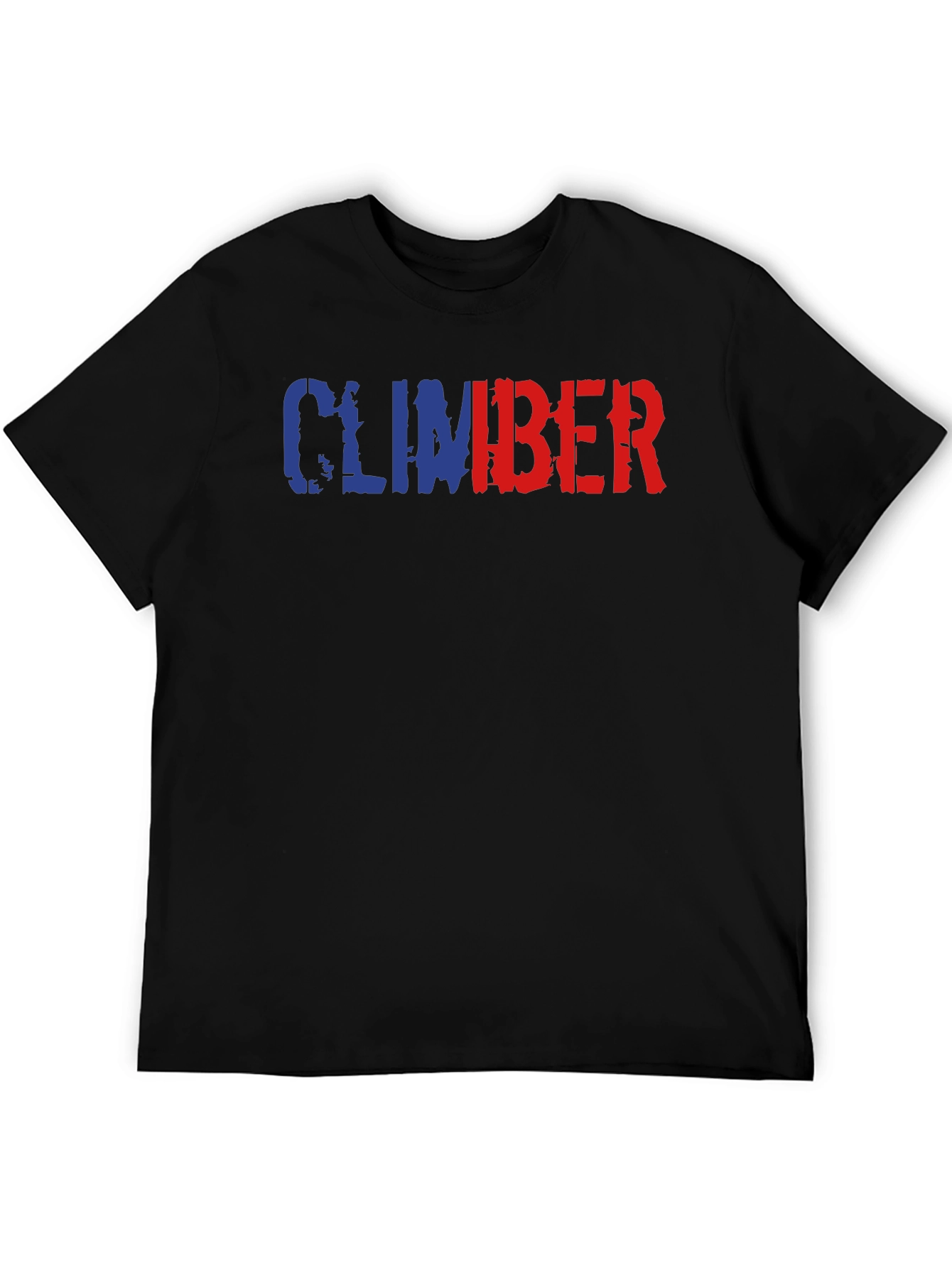 Climber Graphic Tee - Black Cotton Blend