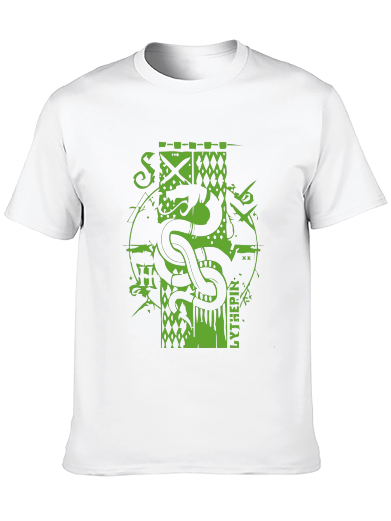 Serpent Crest Tee - Black Graphic T-Shirt