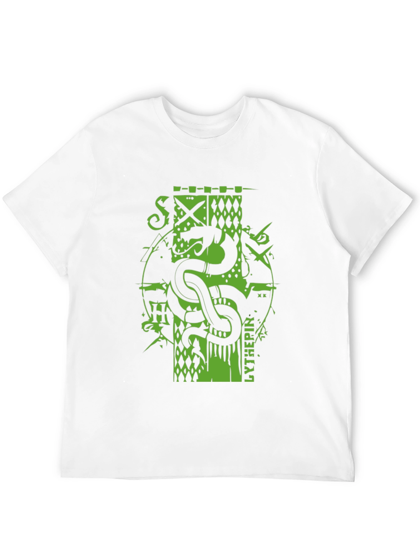 Serpent Crest Tee - Black Graphic T-Shirt