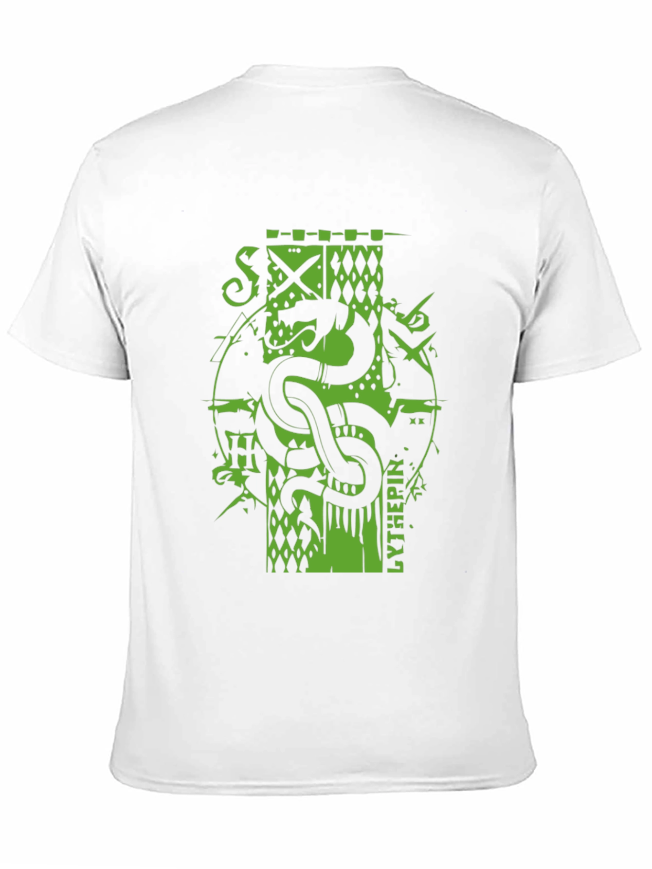 Serpent Crest Tee - Black Graphic T-Shirt