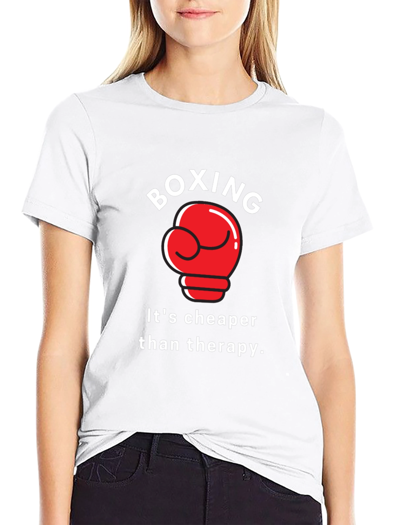 Boxing Therapy Graphic T-Shirt