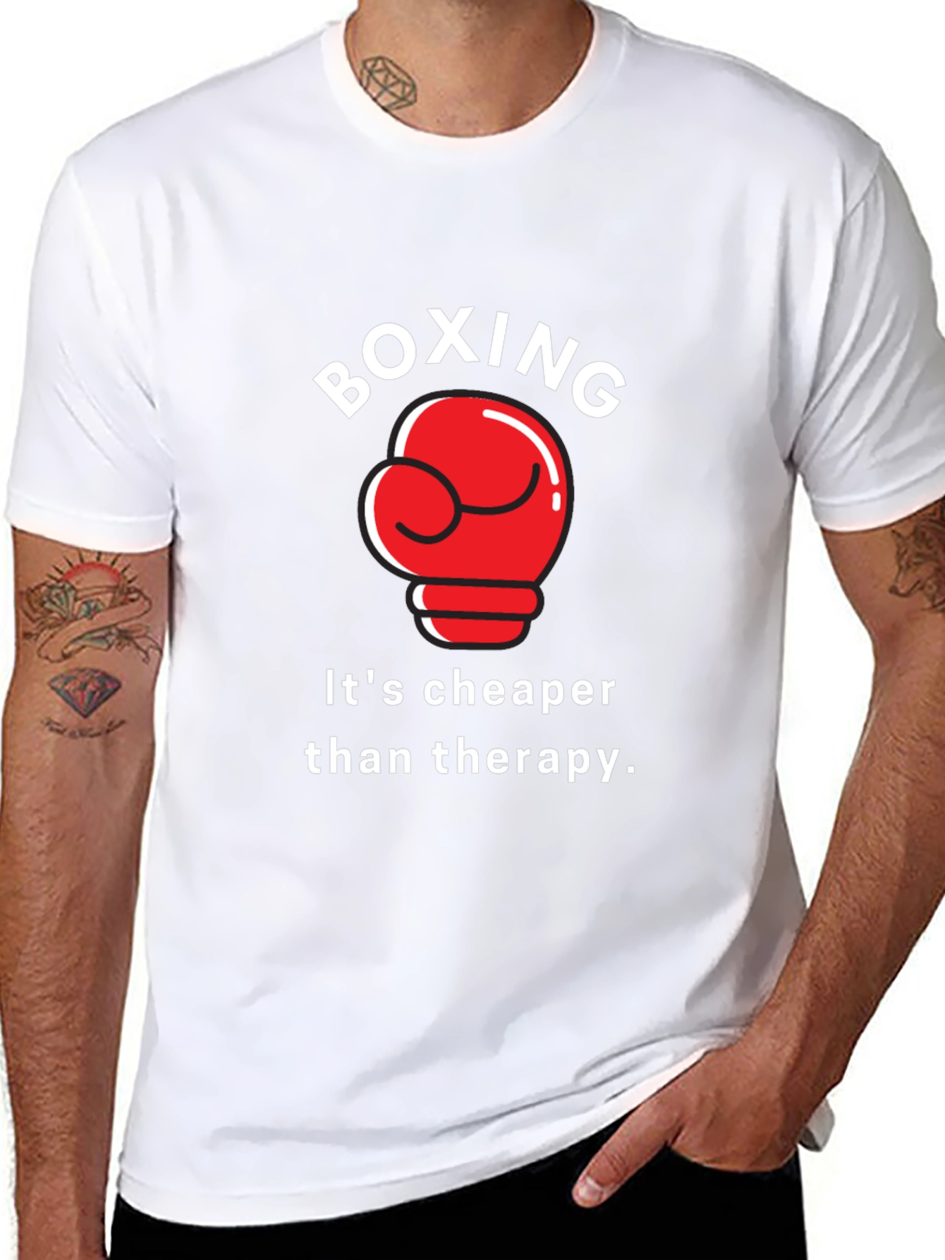 Boxing Therapy Graphic T-Shirt