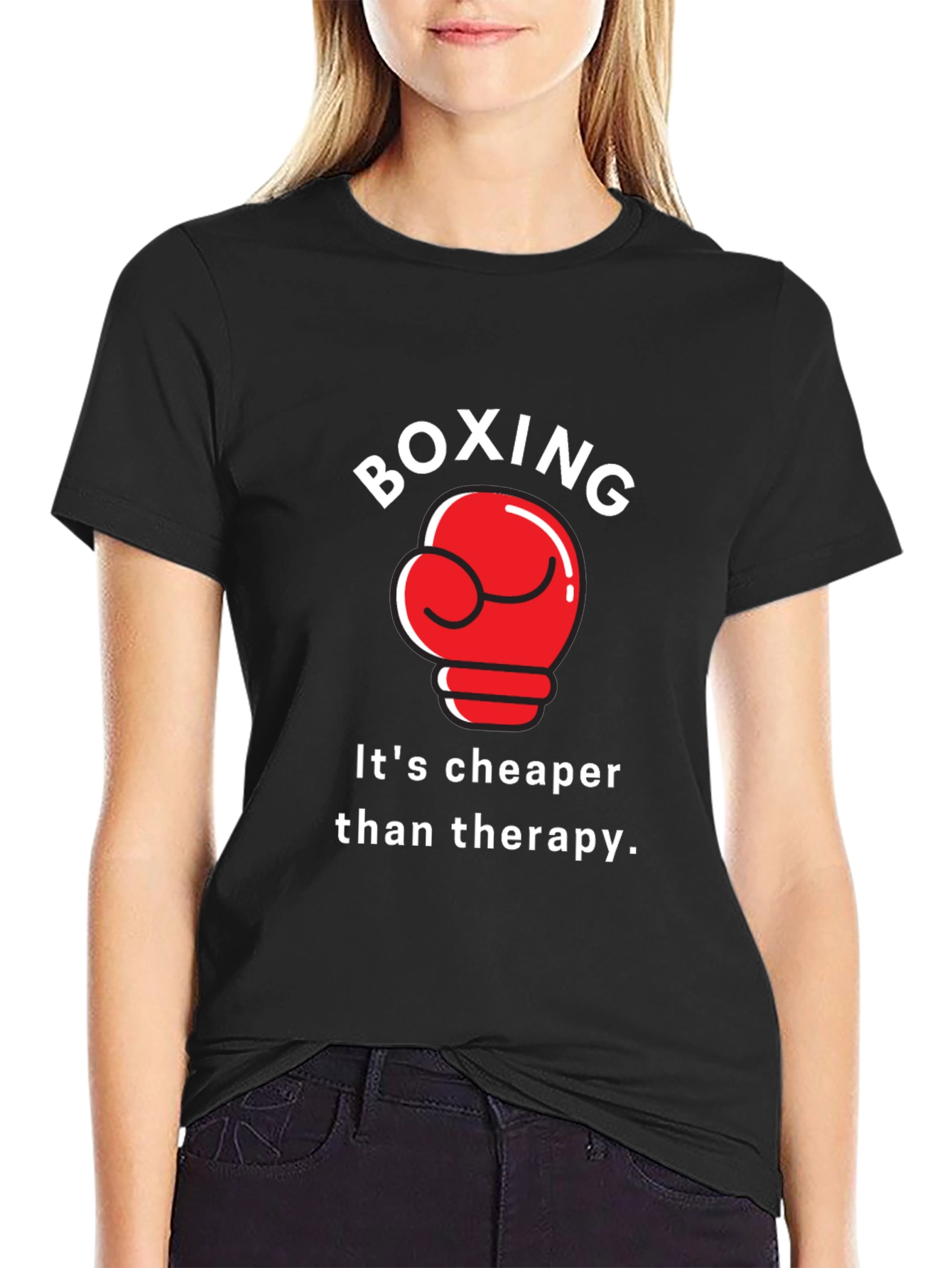 Boxing Therapy Graphic T-Shirt