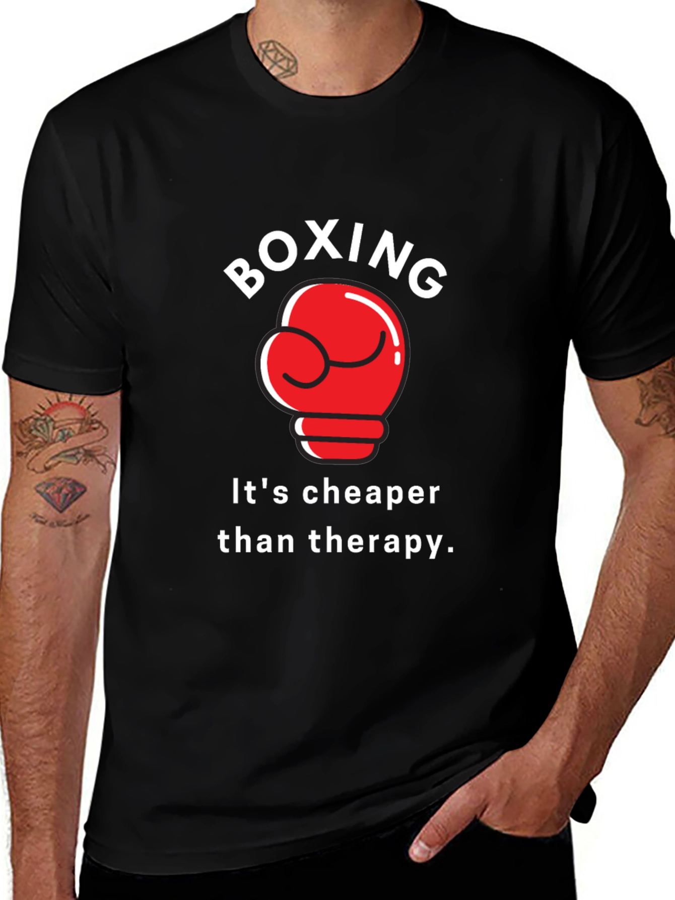 Boxing Therapy Graphic T-Shirt