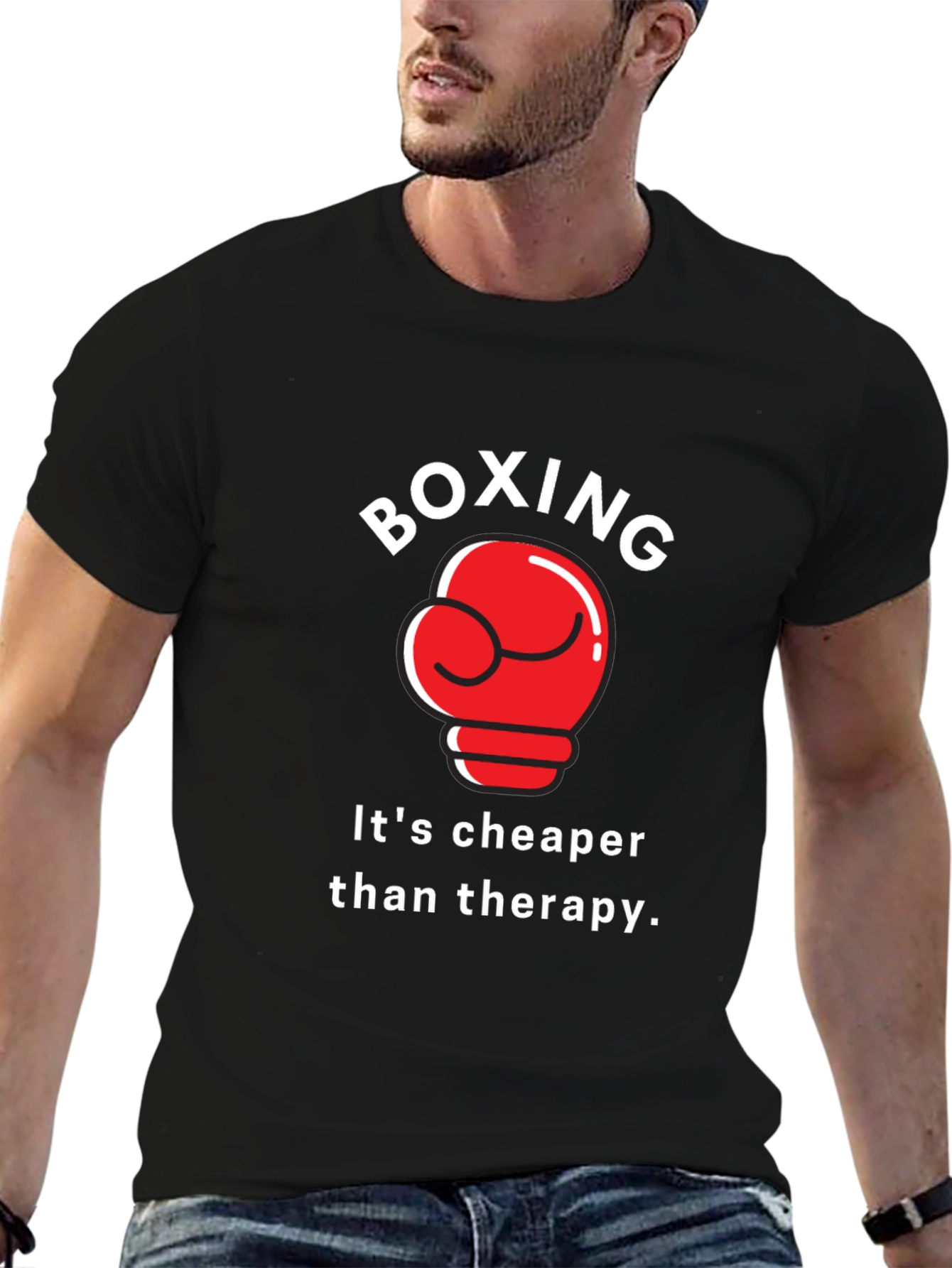 Boxing Therapy Graphic T-Shirt