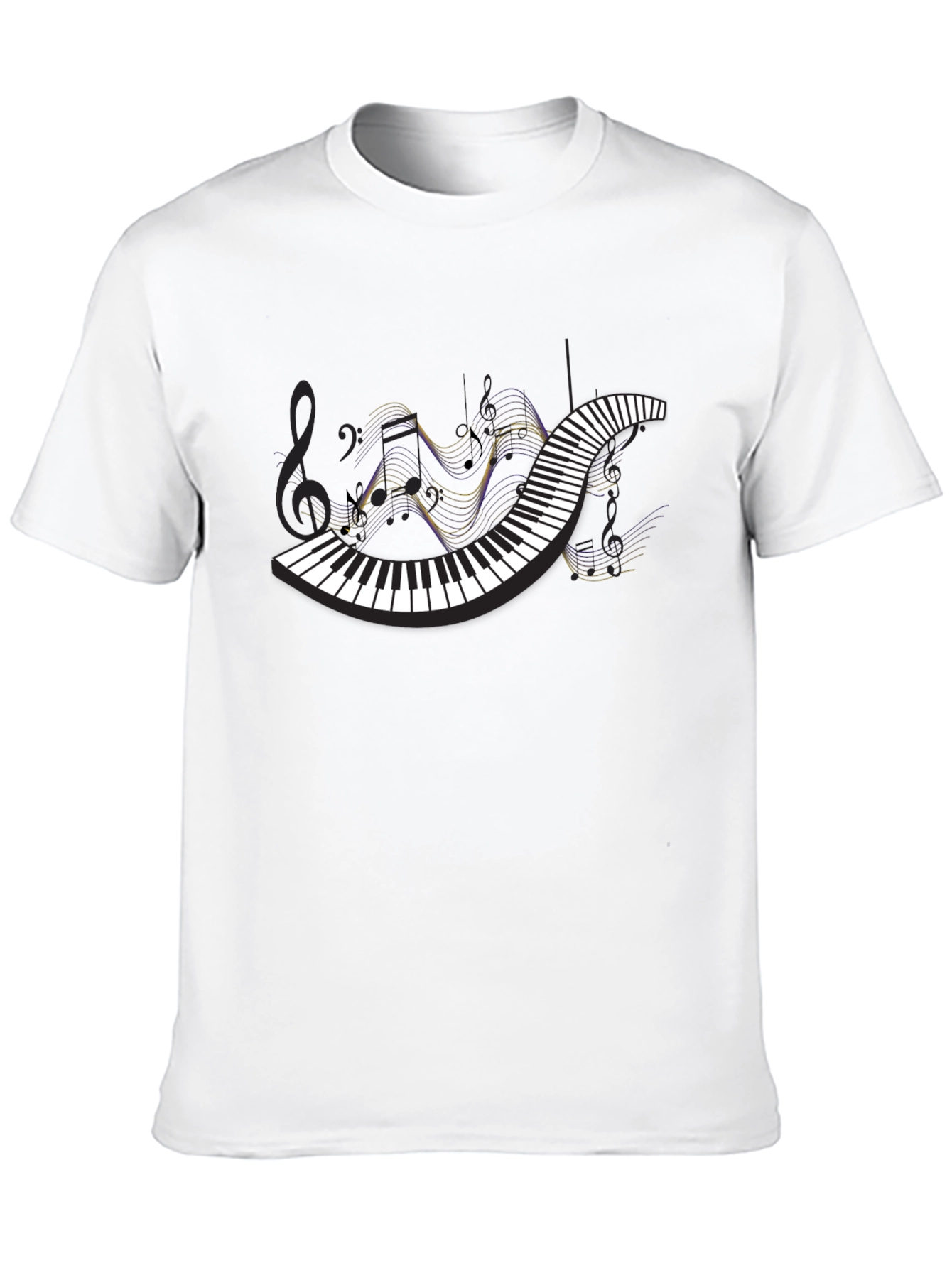 Musical Piano Keys T-Shirt