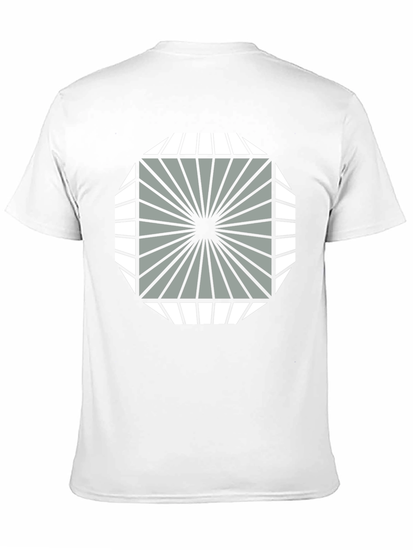 Geometric Graphic Tee - Stylish Modern Design