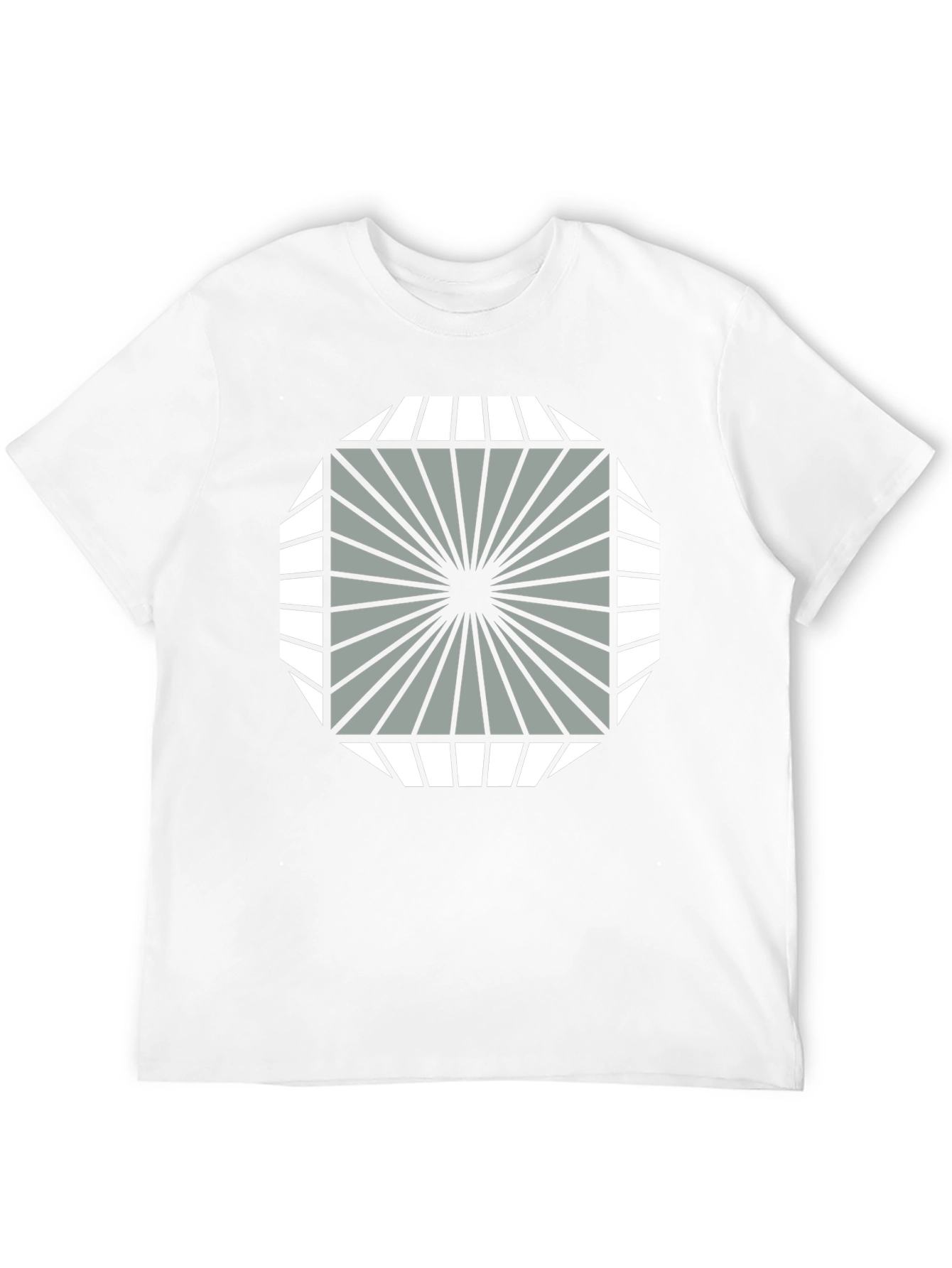Geometric Graphic Tee - Stylish Modern Design
