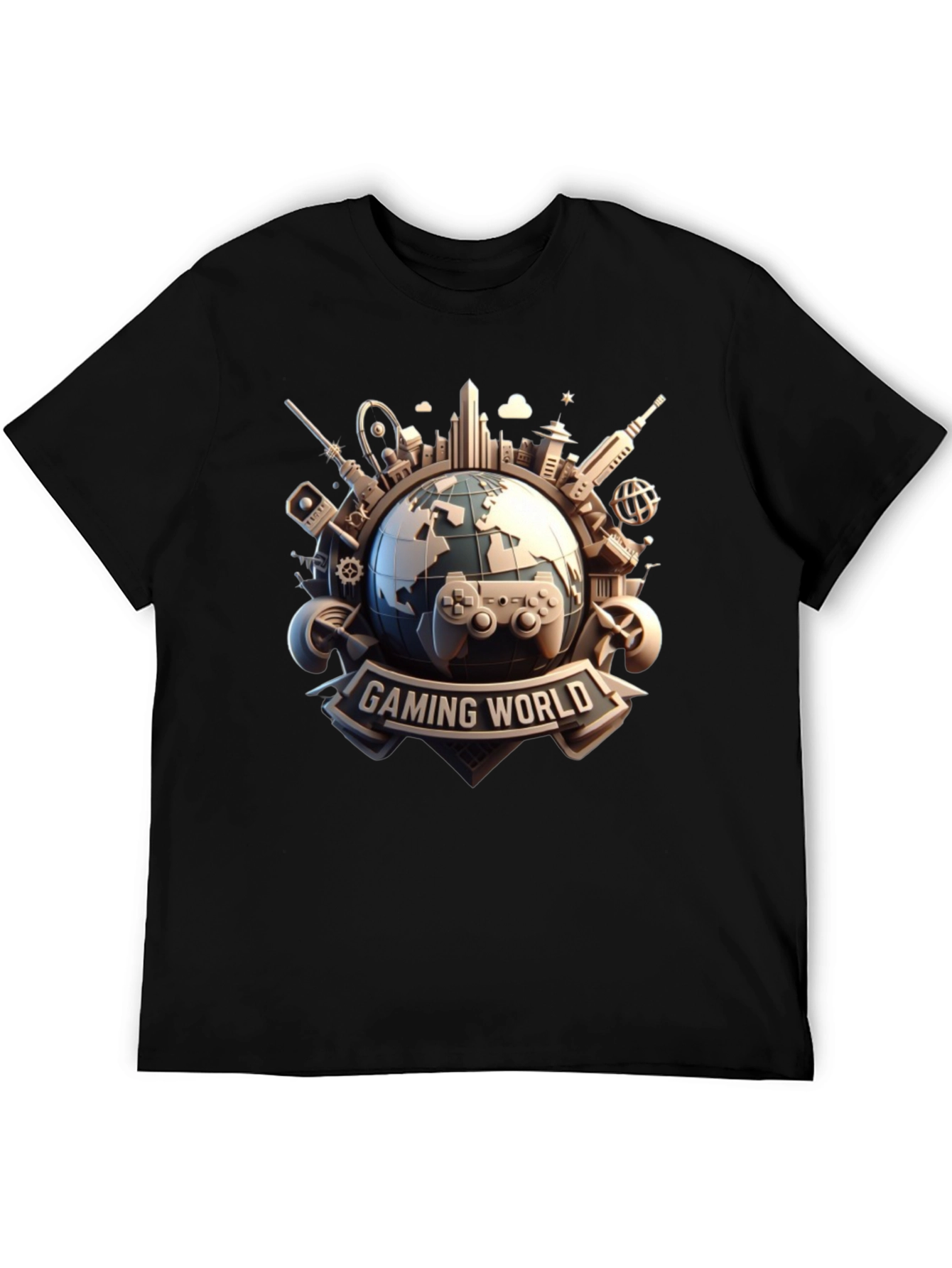 Gaming World T-Shirt - Gamer Gift