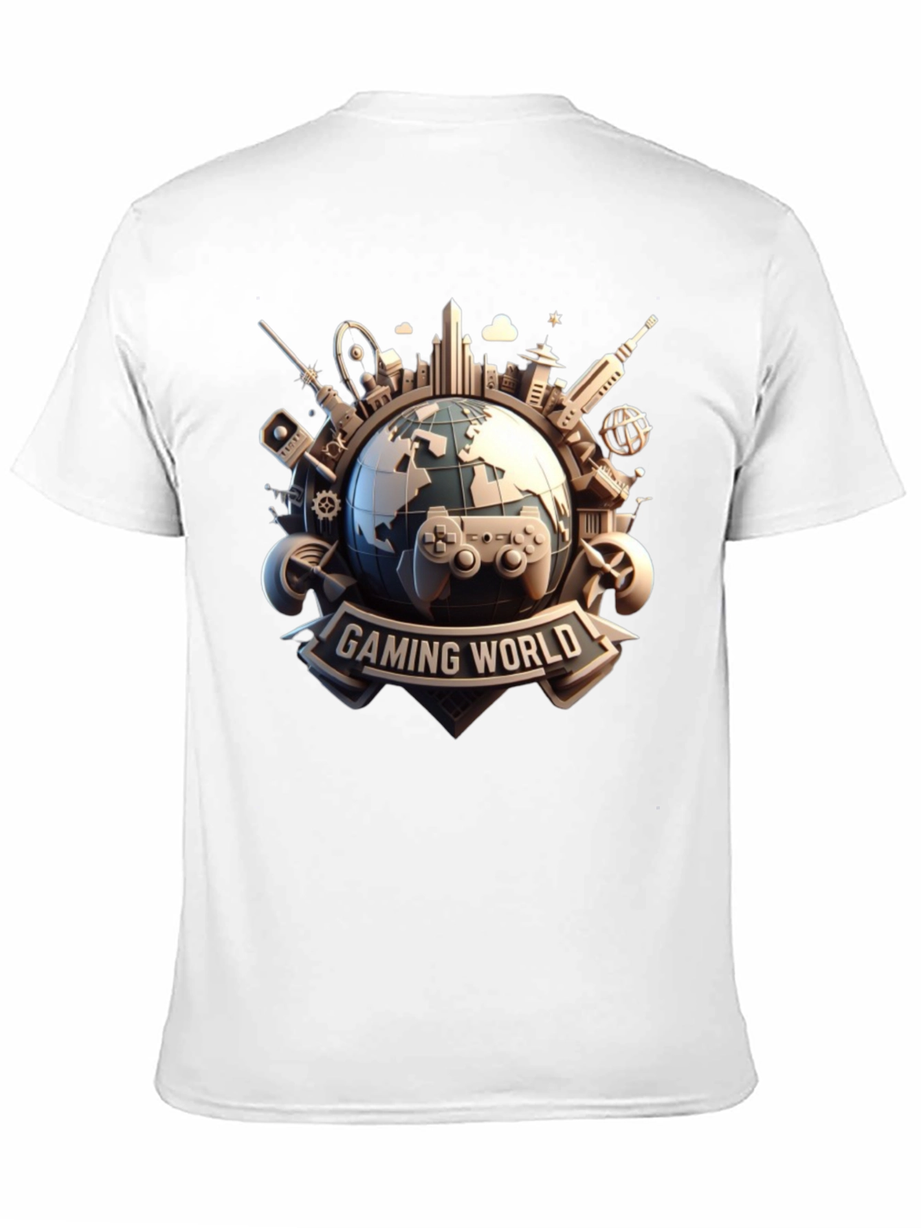 Gaming World T-Shirt - Gamer Gift