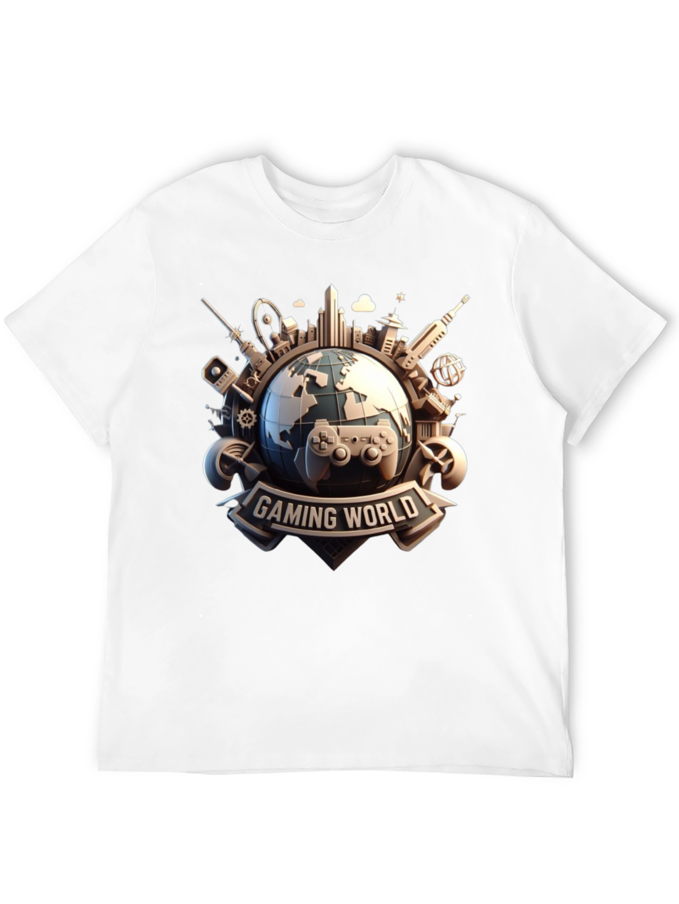Gaming World T-Shirt - Gamer Gift