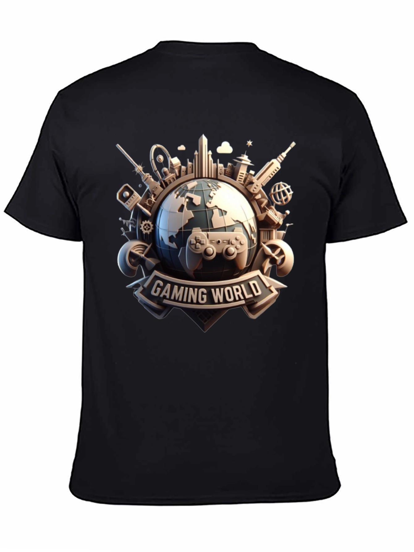 Gaming World T-Shirt - Gamer Gift