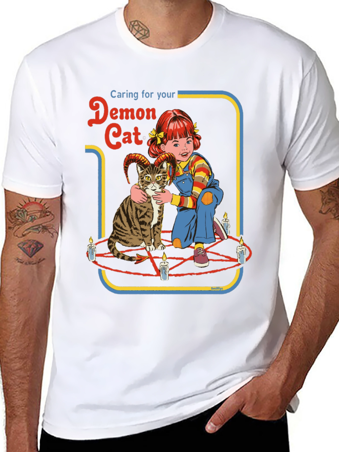 Caring For Your Demon Cat T-Shirt