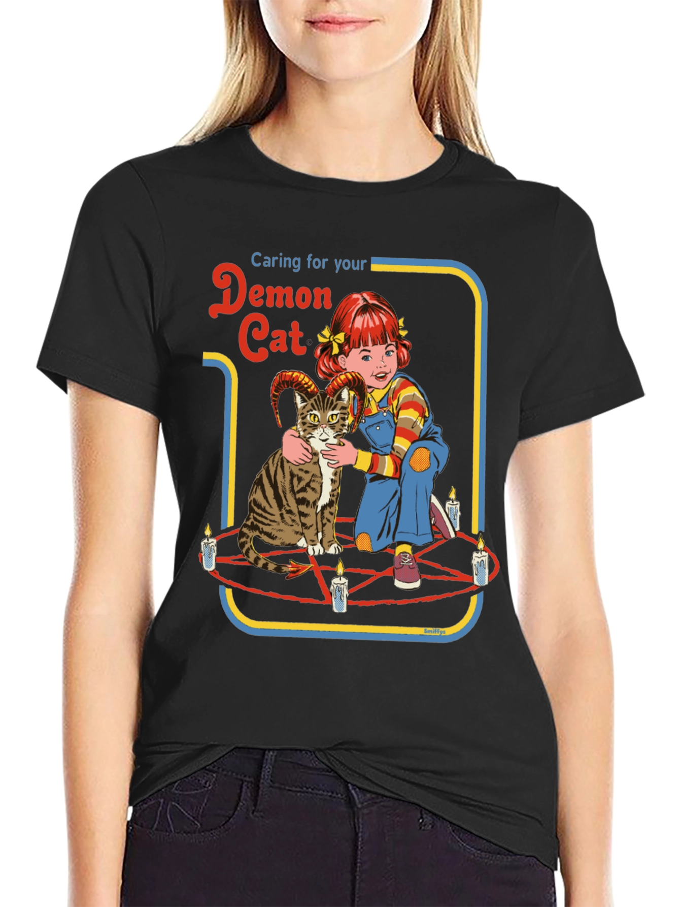 Caring For Your Demon Cat T-Shirt