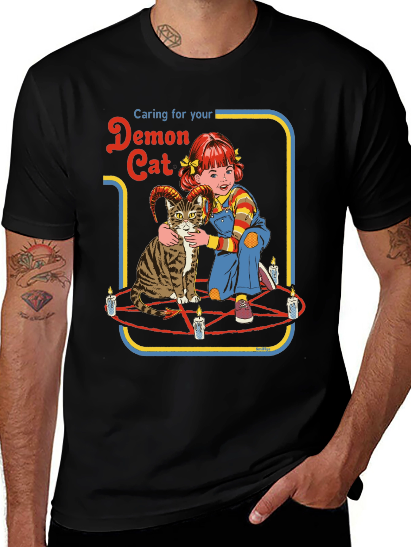 Caring For Your Demon Cat T-Shirt