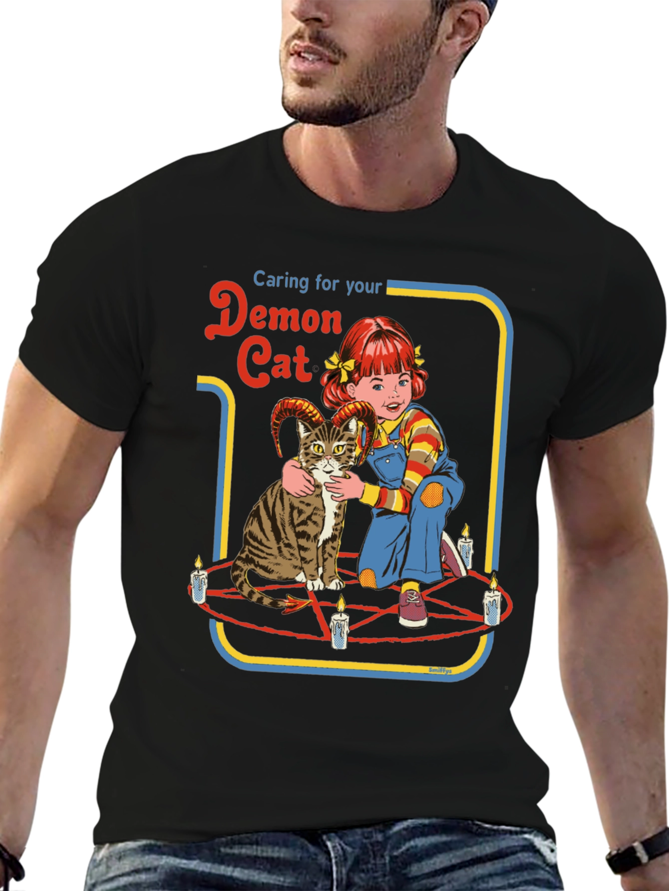 Caring For Your Demon Cat T-Shirt