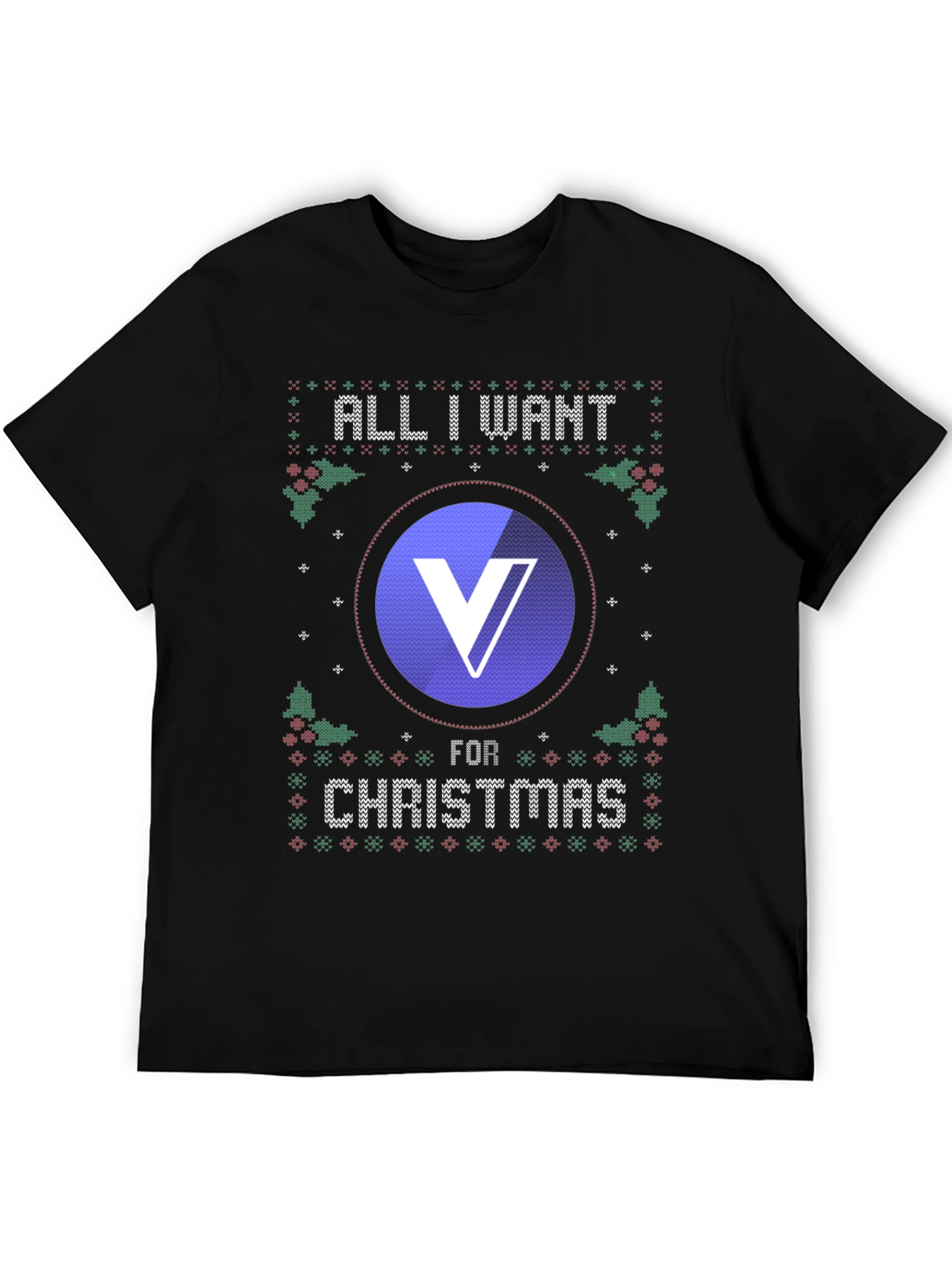Verus Coin Christmas Sweater T-Shirt
