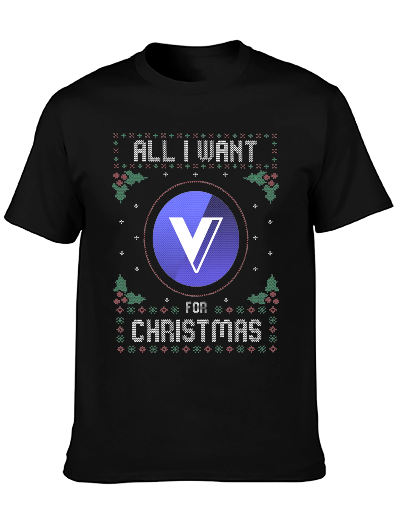 Verus Coin Christmas Sweater T-Shirt