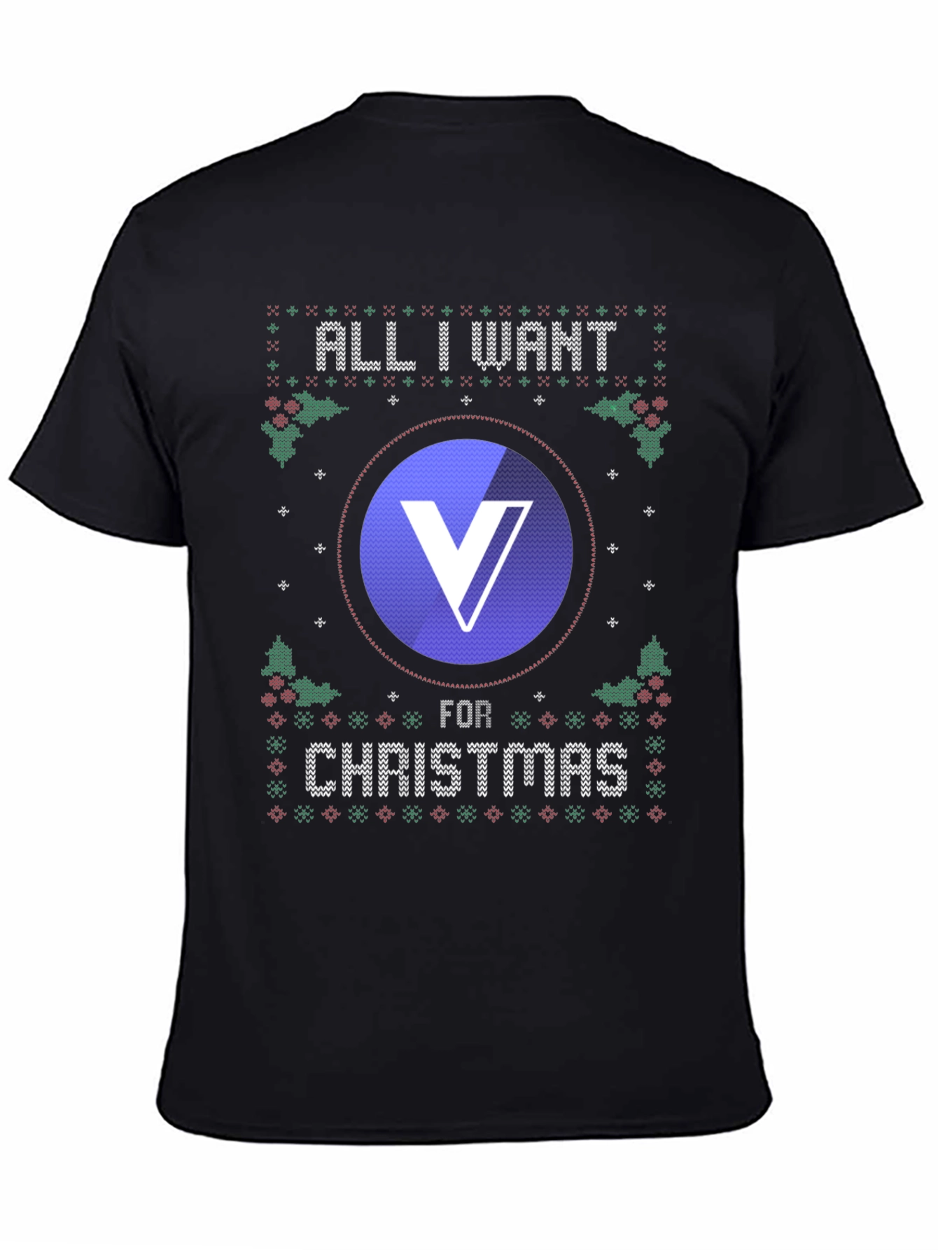 Verus Coin Christmas Sweater T-Shirt