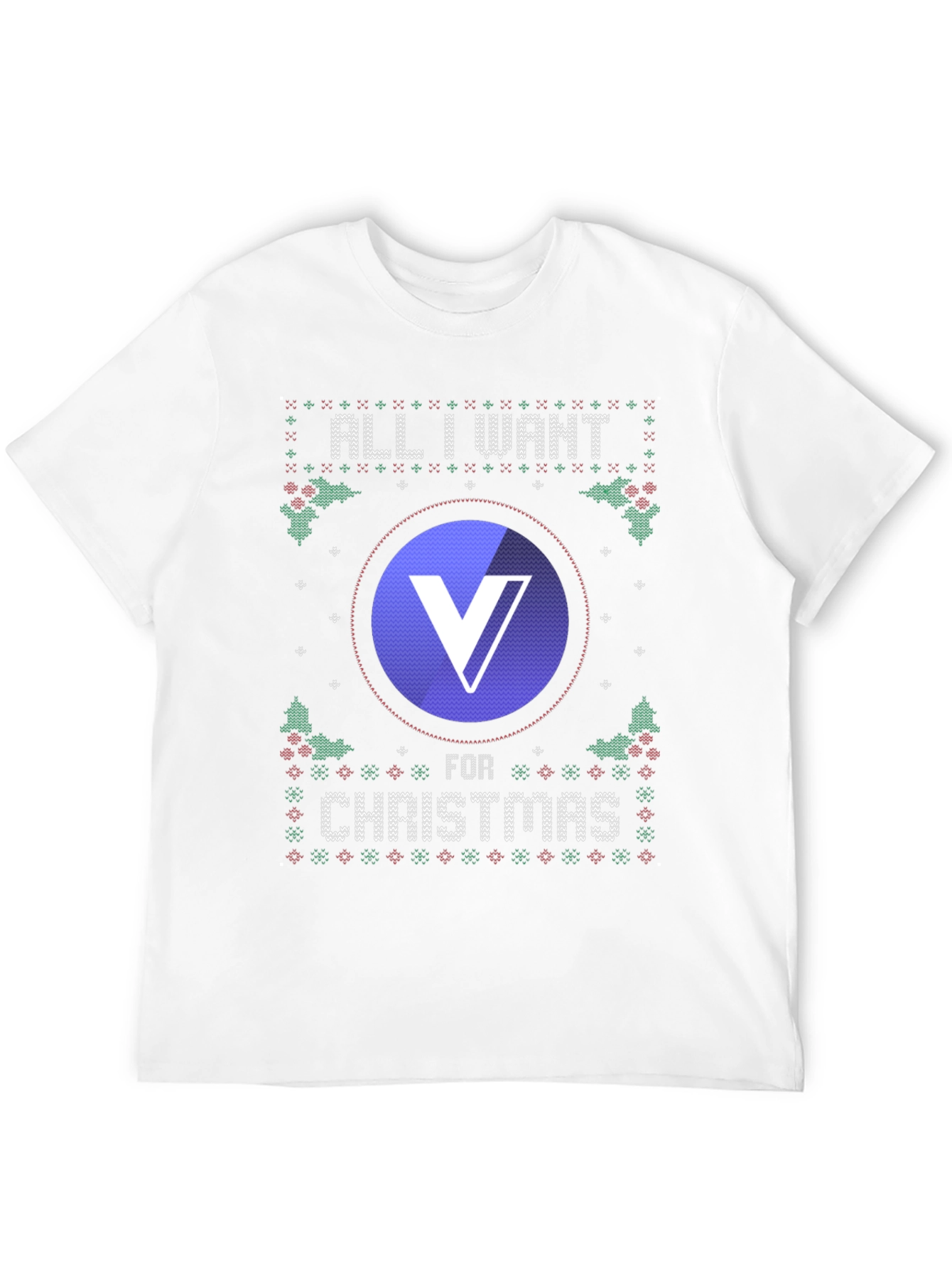 Verus Coin Christmas Sweater T-Shirt