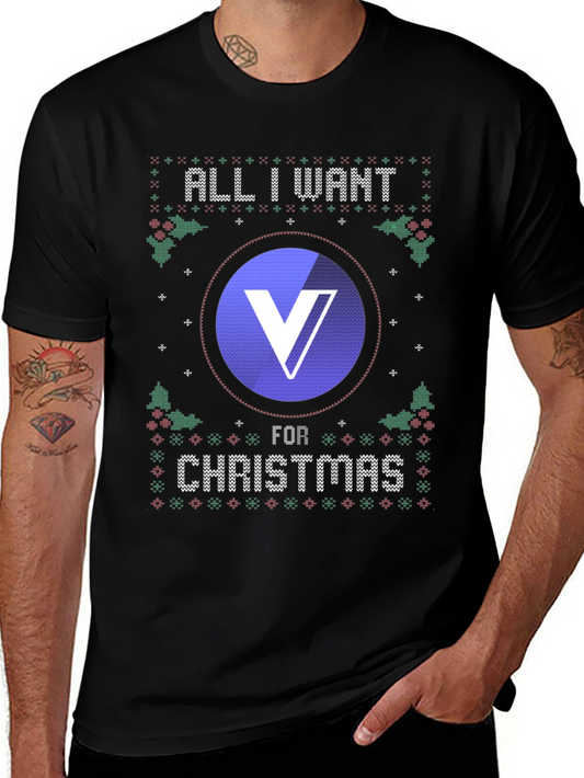 Verus Coin Christmas Sweater T-Shirt