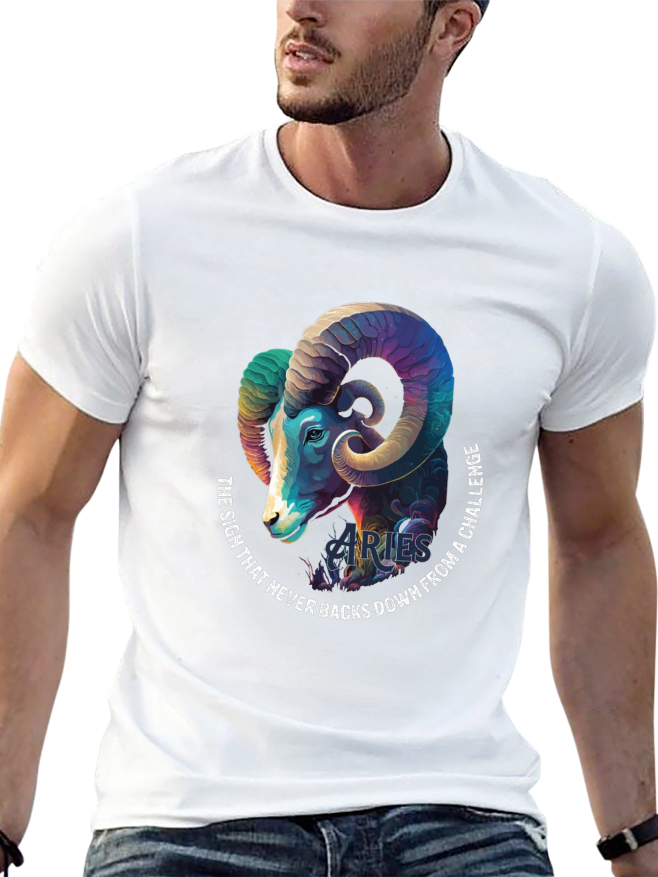 Aries Zodiac Graphic T-Shirt