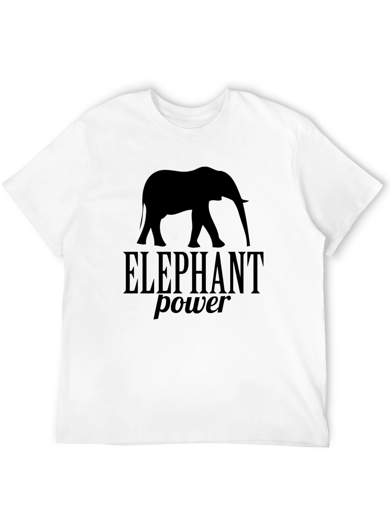Elephant Power T-Shirt - Bold Graphic Tee