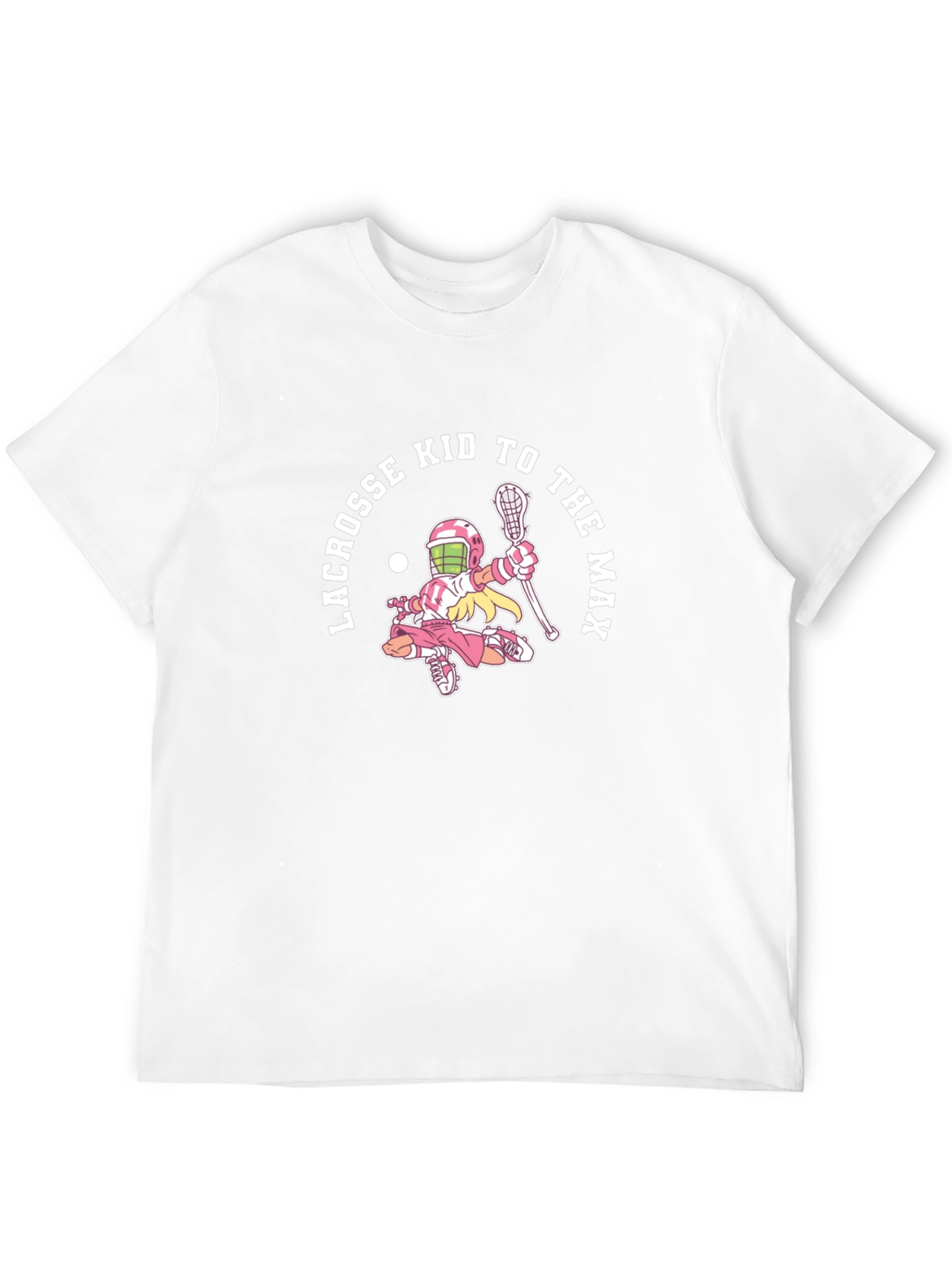 Lacrosse Kid to the Max Black T-Shirt